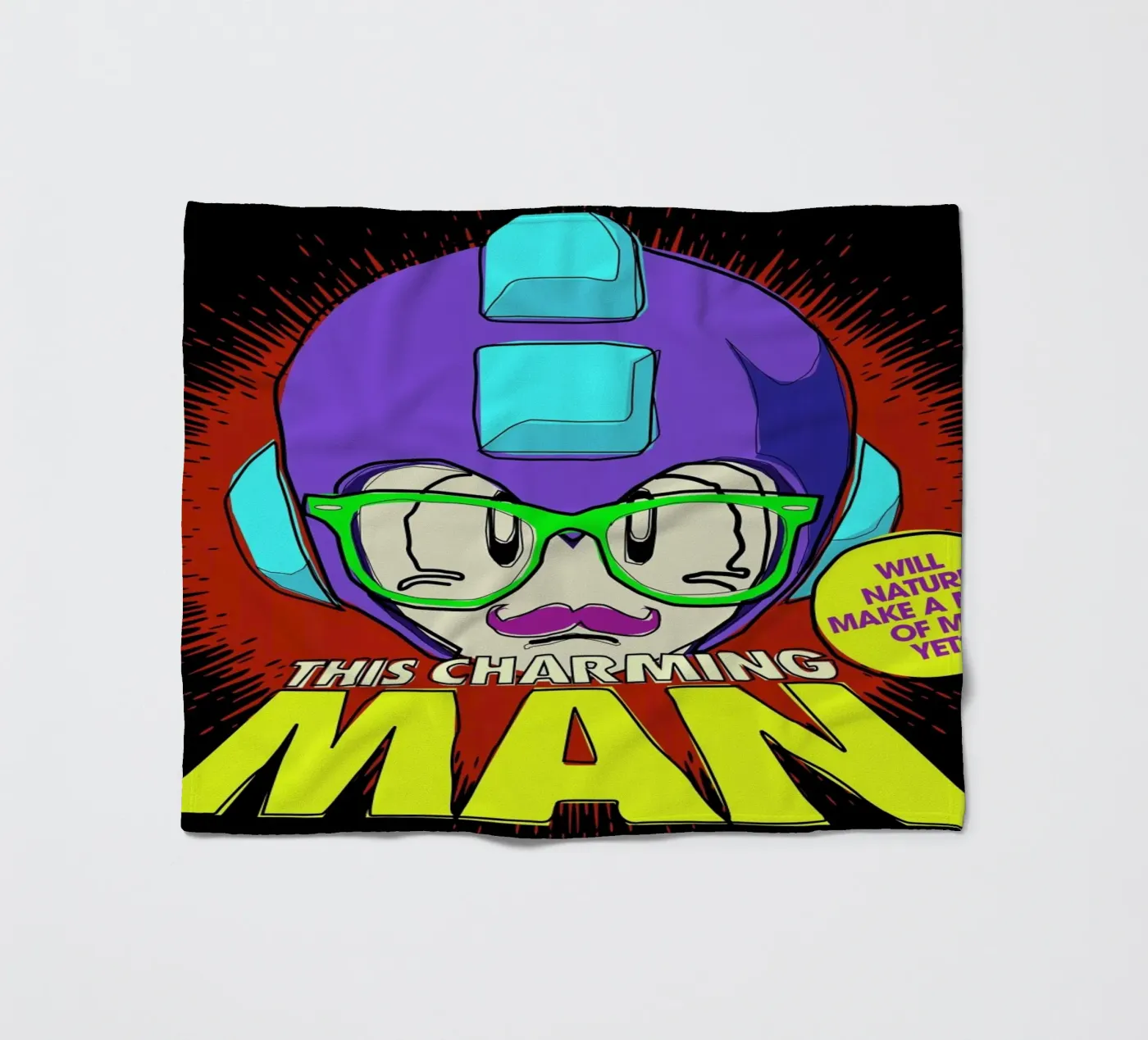 This Charming Mega-Man Fleecedecke von Butcher Billy
