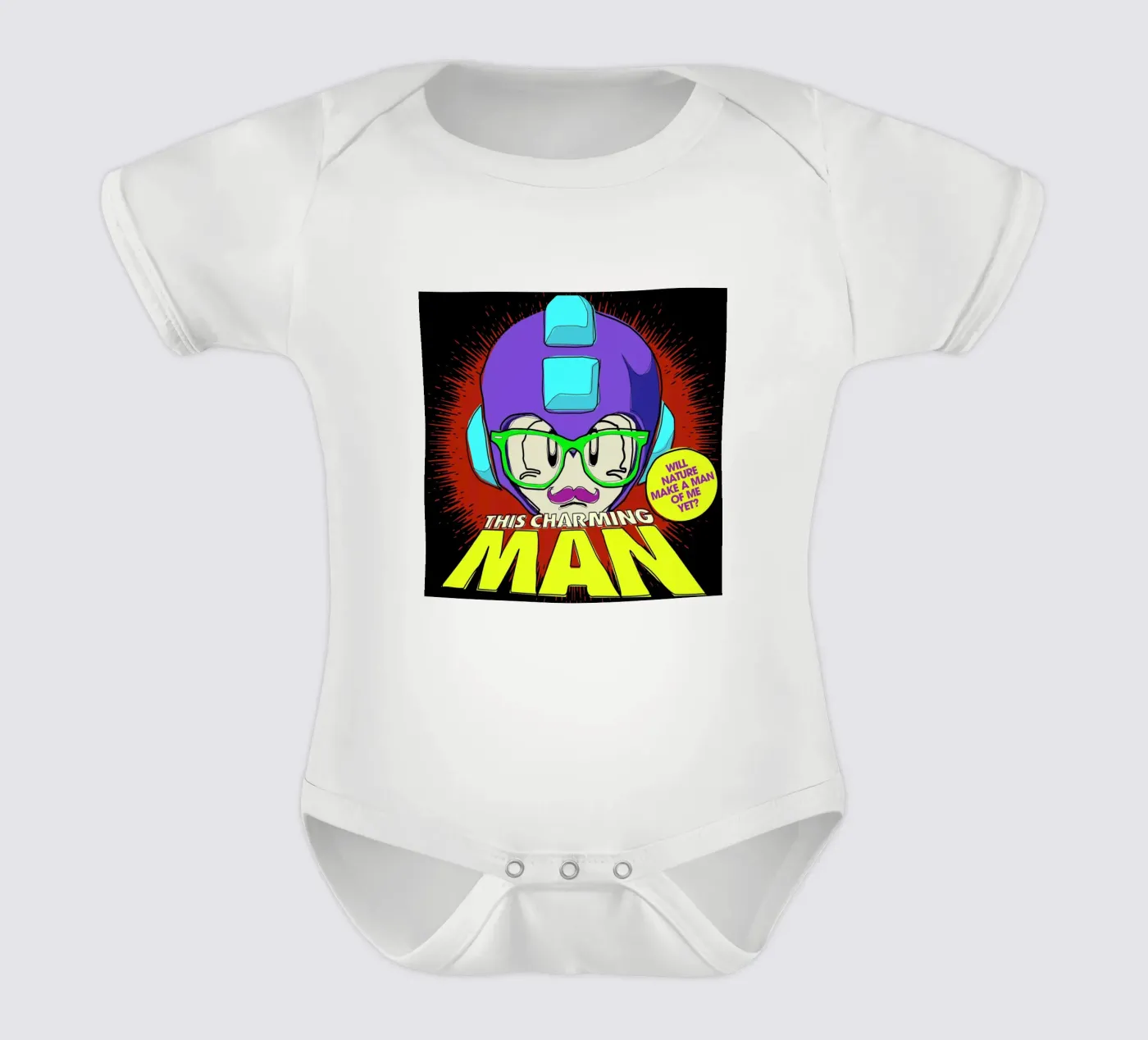 This Charming Mega-Man Kurzarm Babybody von Butcher Billy