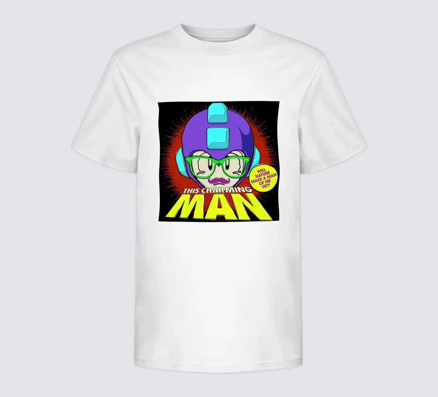 This Charming Mega-Man kids t-shirt by Butcher Billy