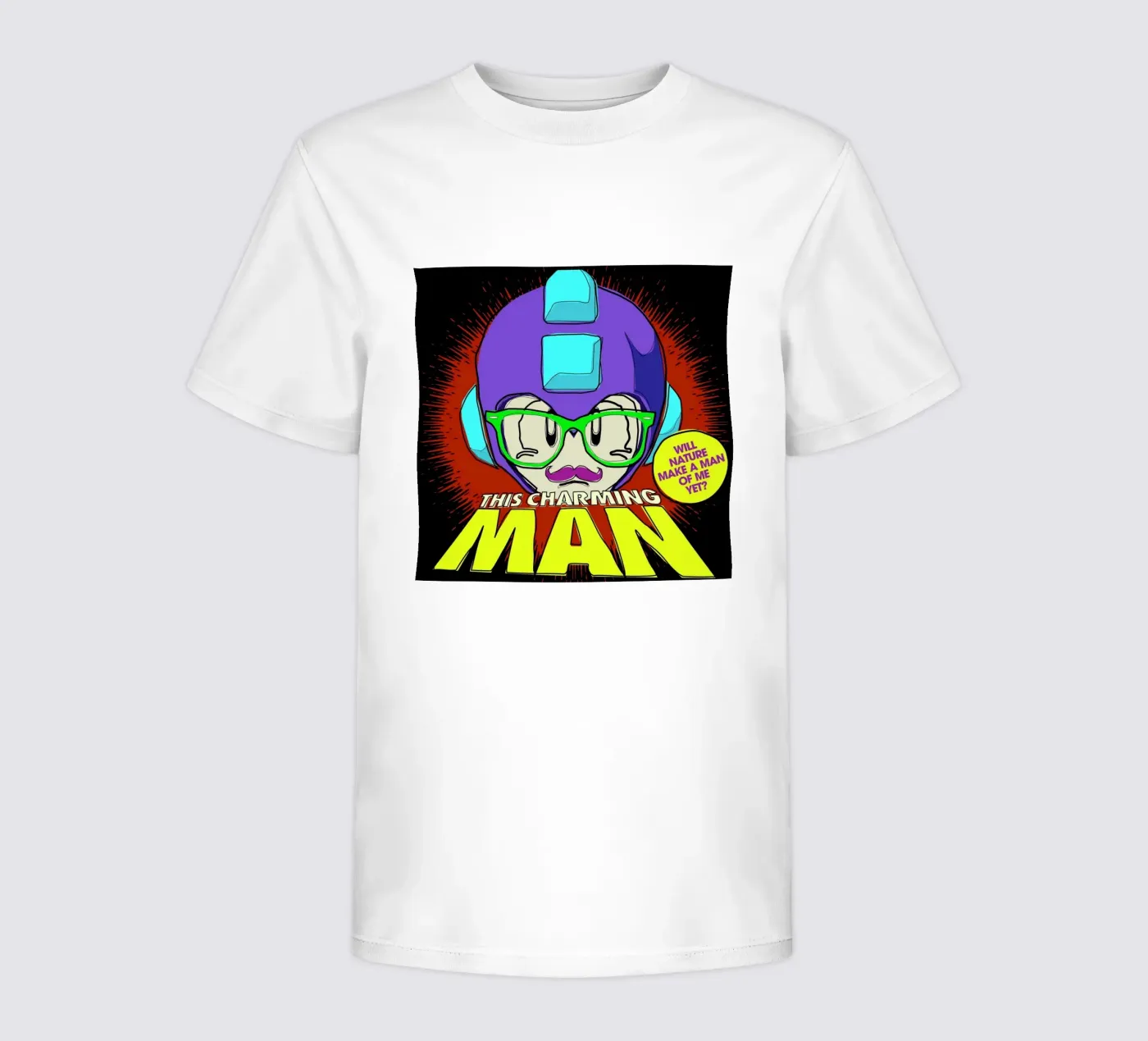 This Charming Mega-Man kids t-shirt by Butcher Billy