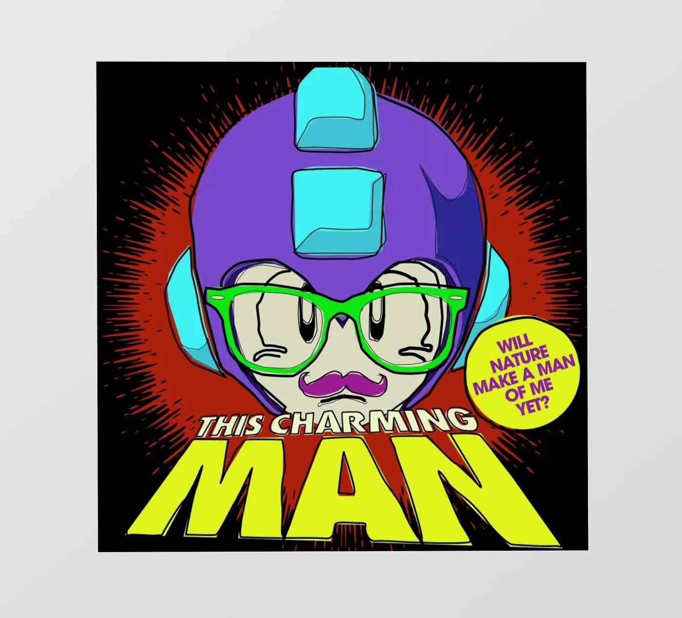 This Charming Mega-Man backlit folie van Butcher Billy