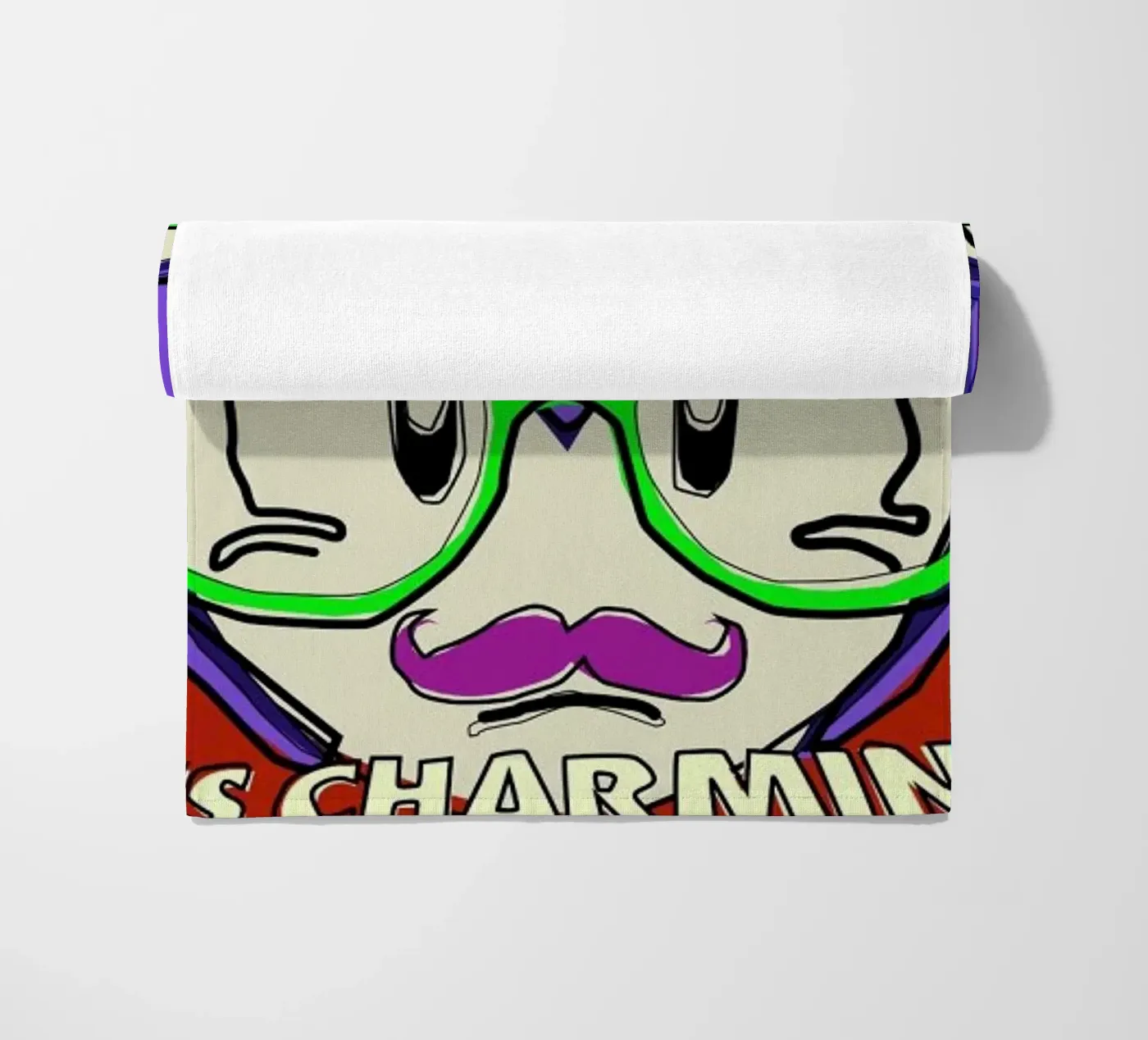 This Charming Mega-Man strandhanddoek van Butcher Billy