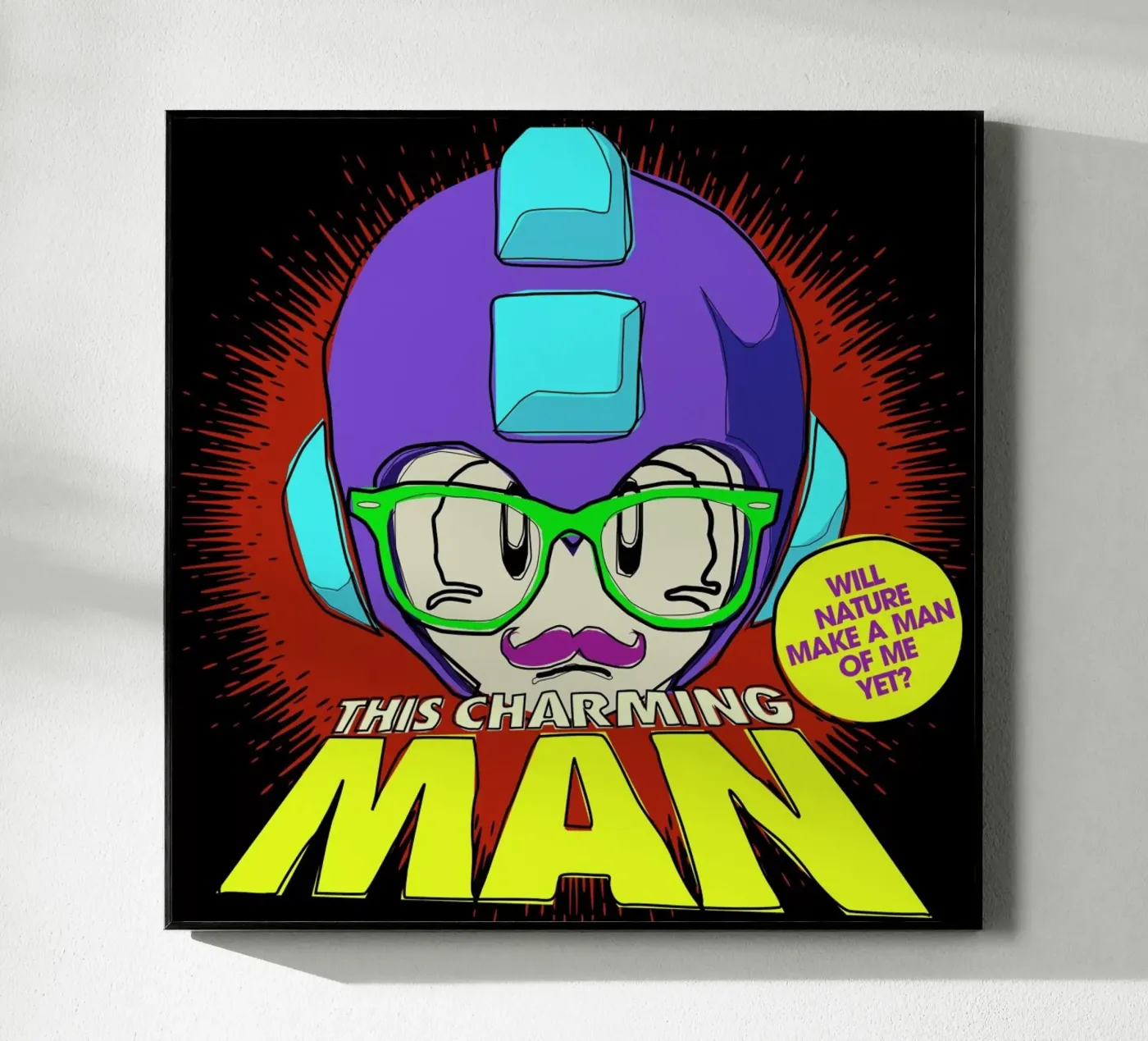 This Charming Mega-Man Acryl-Glas von Butcher Billy