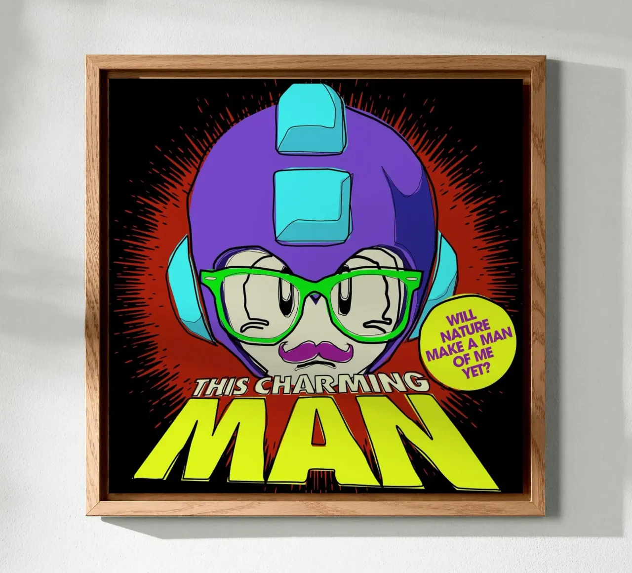 This Charming Mega-Man forex plate by Butcher Billy