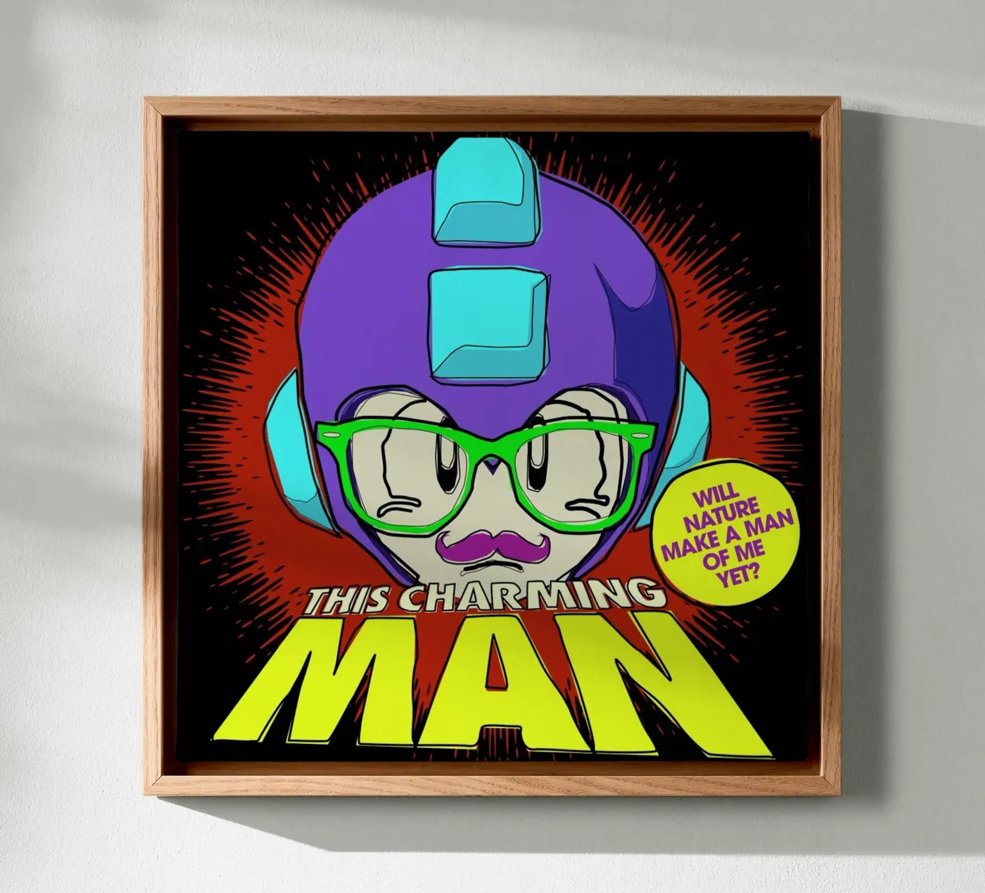 This Charming Mega-Man canvas van Butcher Billy