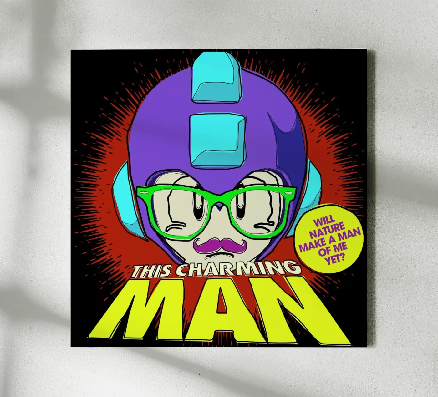 This Charming Mega-Man canvas van Butcher Billy