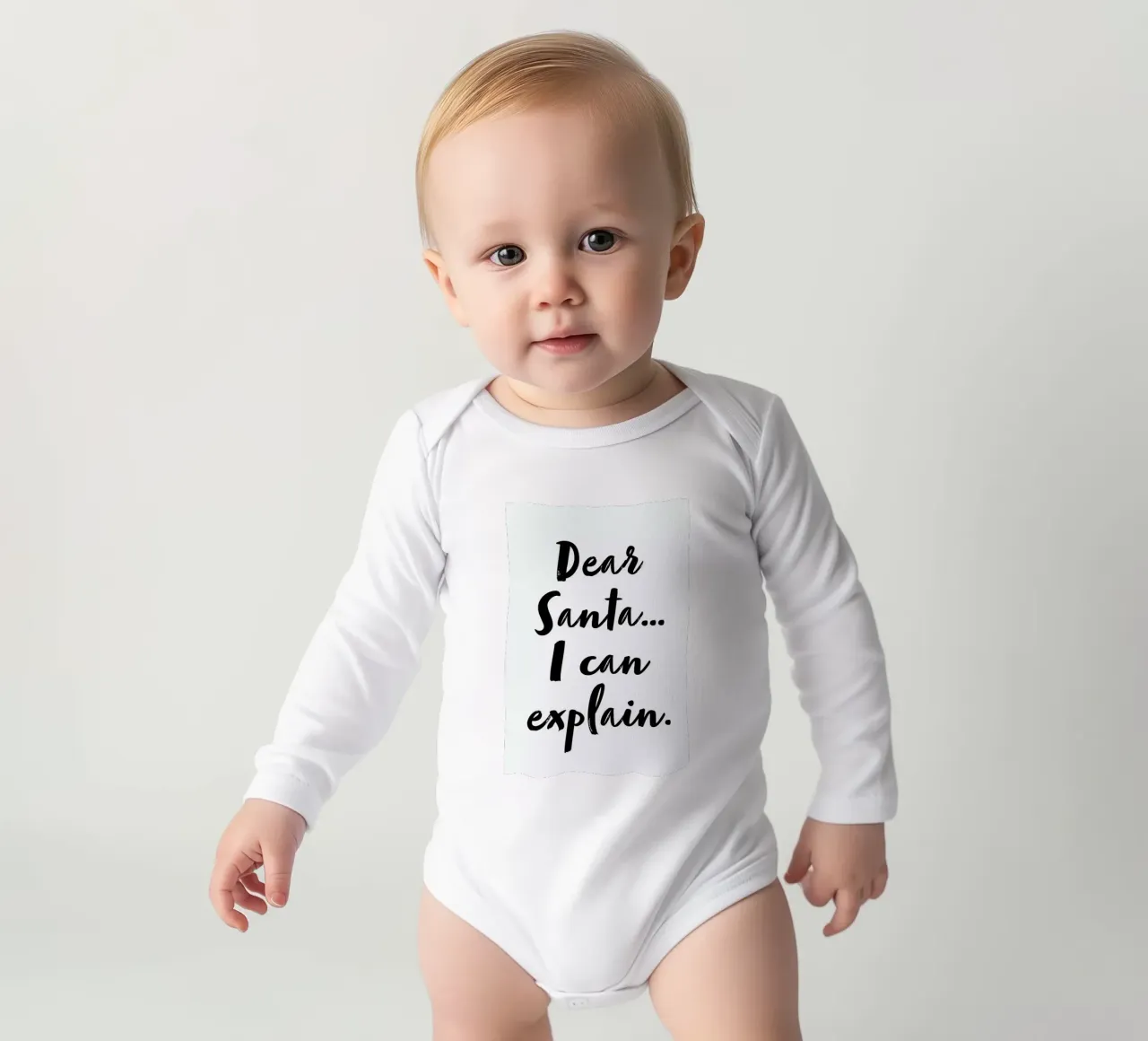 I Can Explain body neonato maniche lunghe da daylight design studio