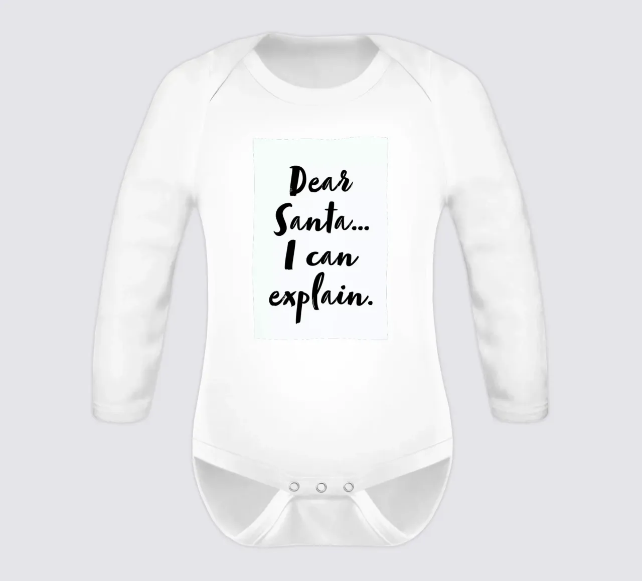 I Can Explain body neonato maniche lunghe da daylight design studio