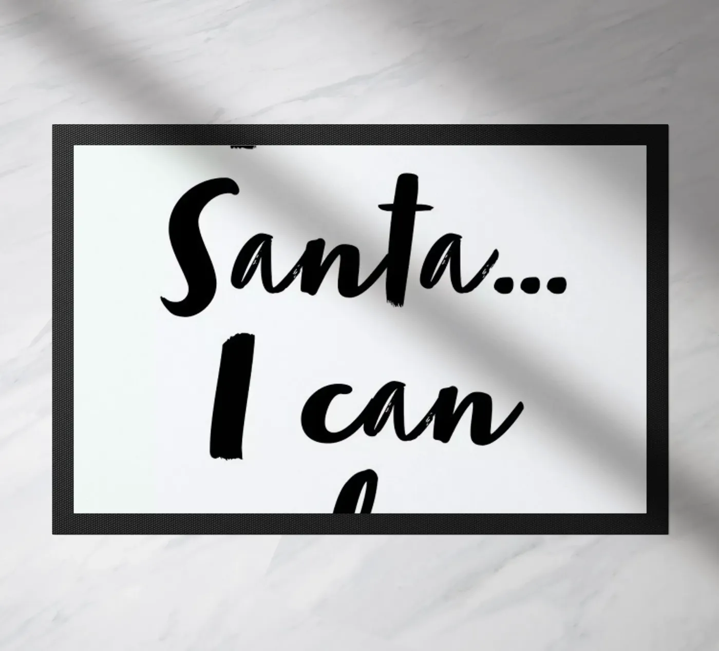 I Can Explain deurmat van daylight design studio