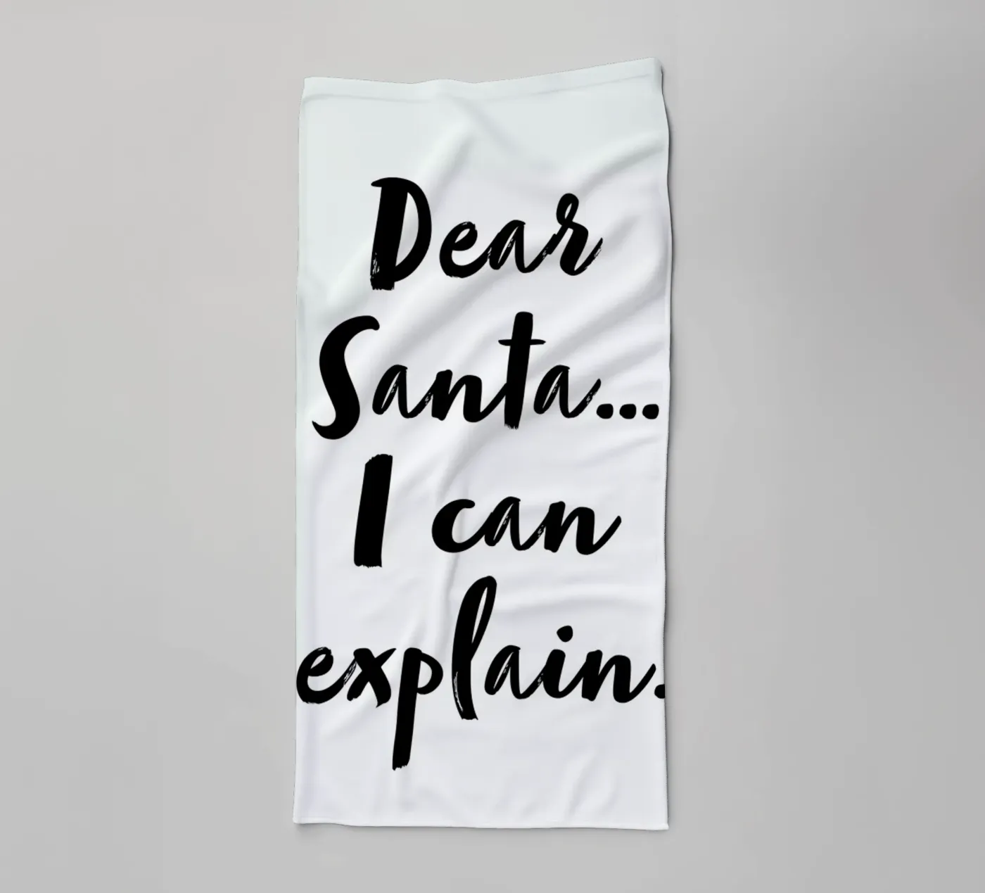 I Can Explain badhanddoek van daylight design studio