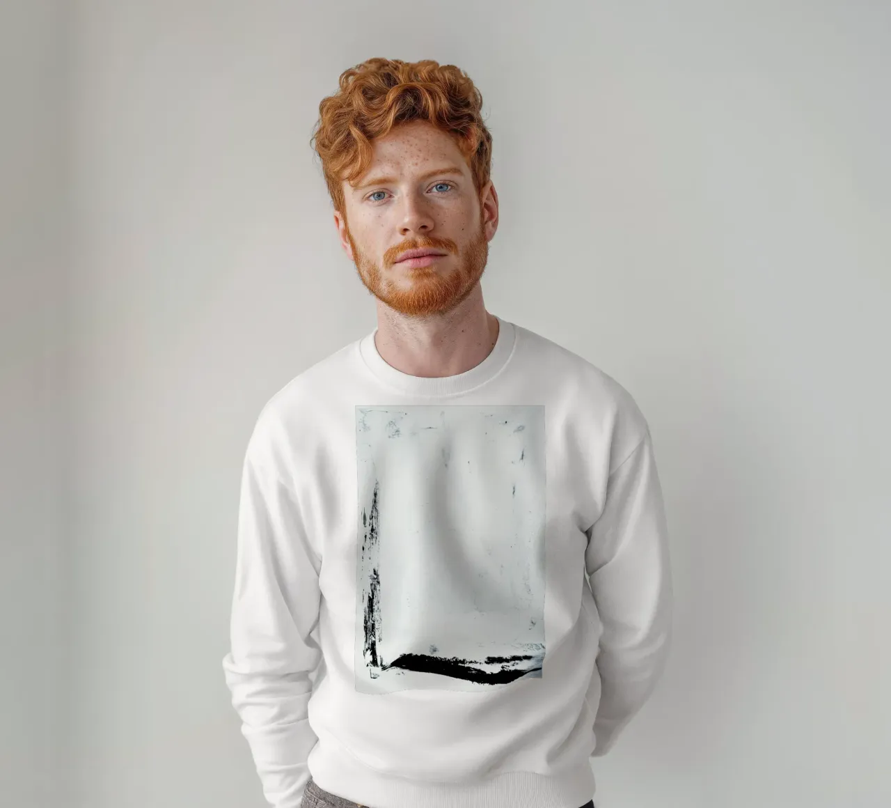 Whiteout sweatshirt by Graphite