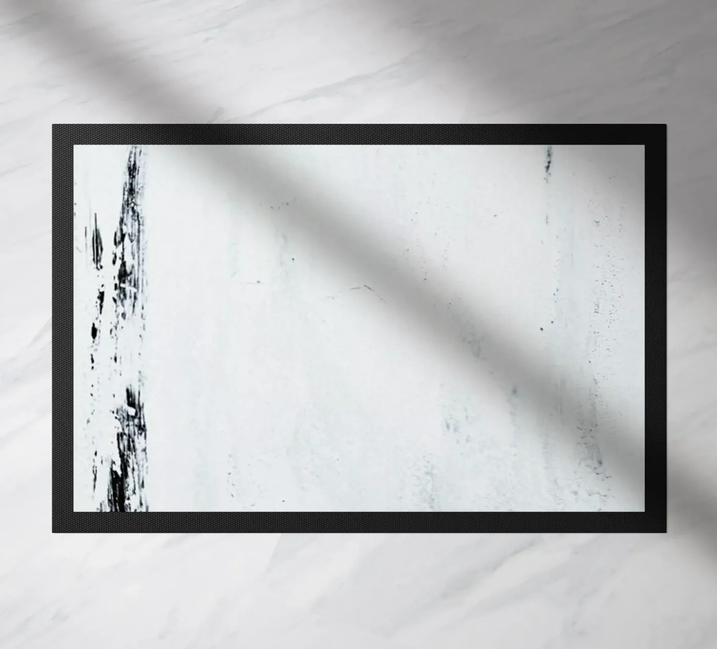 Whiteout deurmat van Graphite