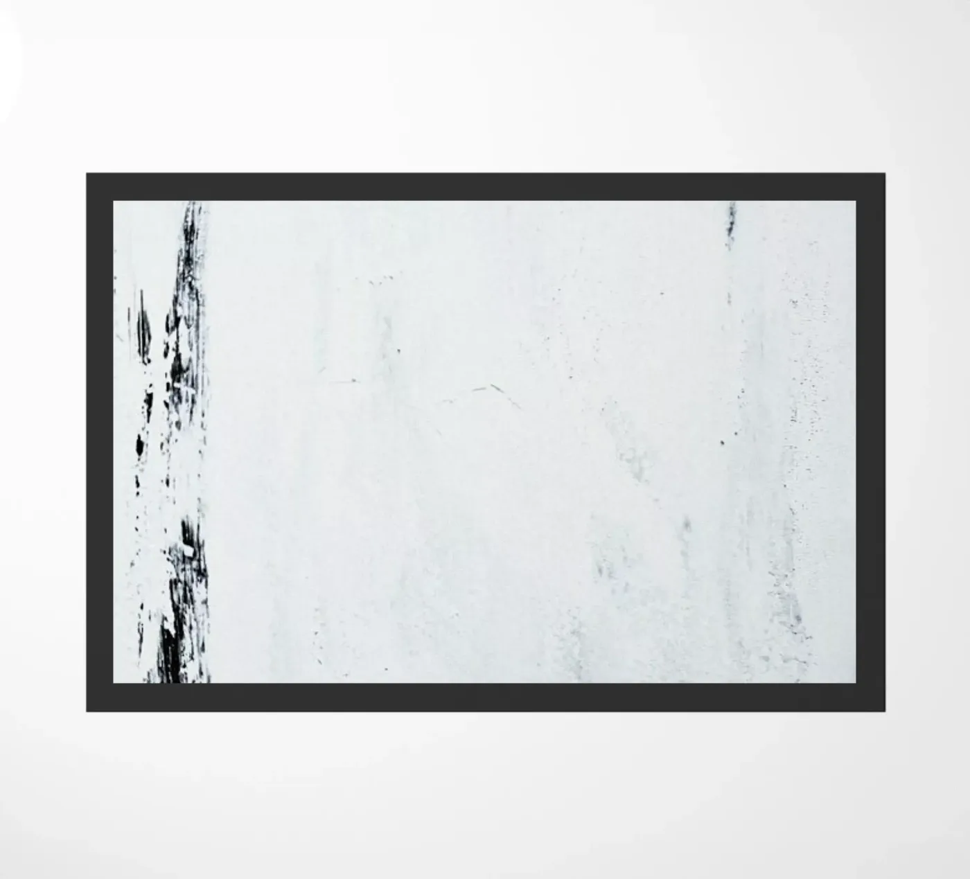 Whiteout deurmat van Graphite