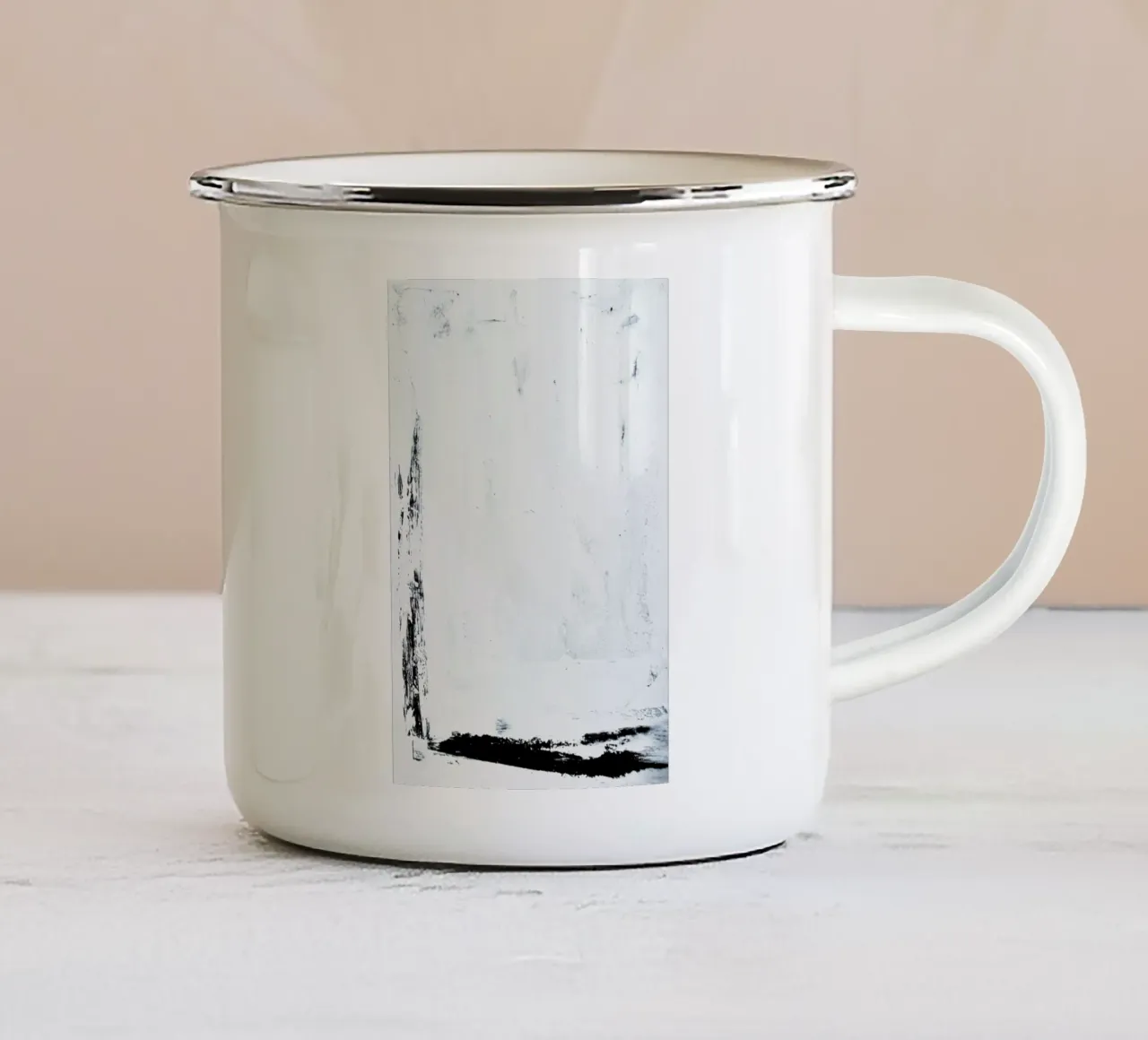 Whiteout tazza in smalto da Graphite