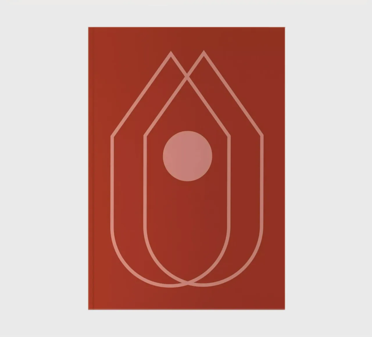 Shapes IV notebook by Linda Gobeta