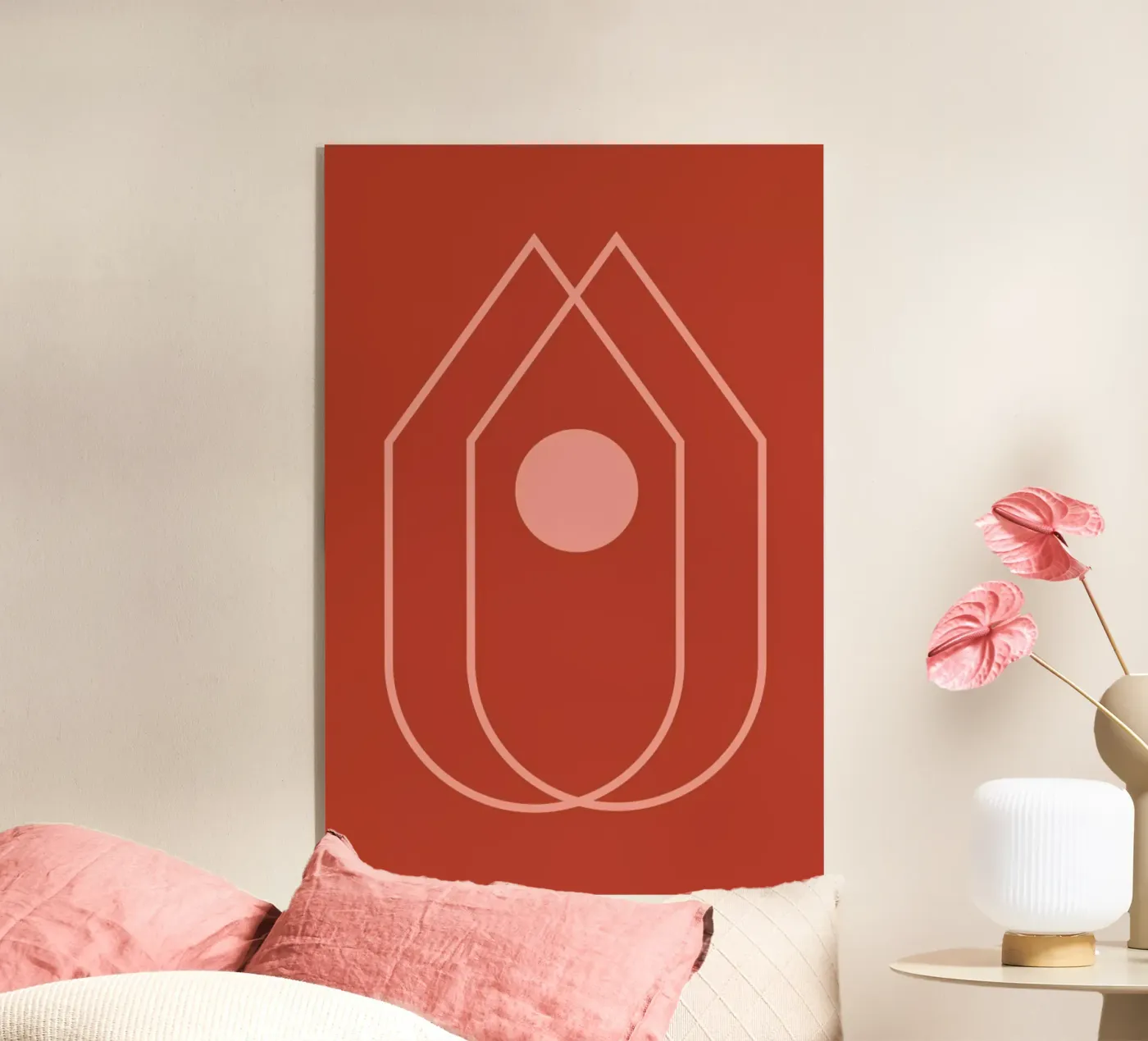 Shapes IV acryl van Linda Gobeta