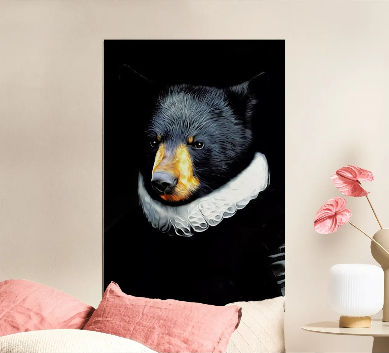 Jon poster con telaio in alluminio da Tein Lucasson