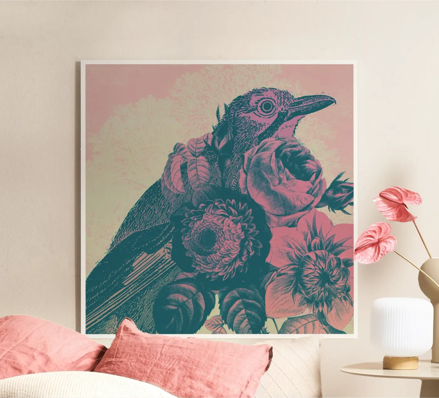 Eichelhäher Acryl-Glas von Charlie's Heart