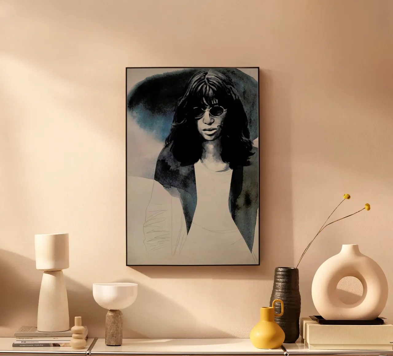 Joey Ramone plexiglass da David Diehl