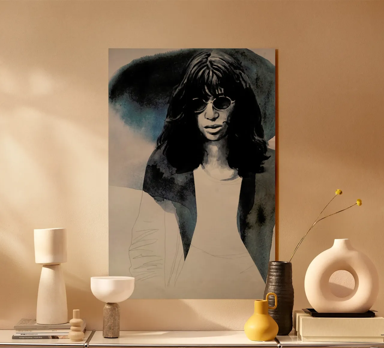 Joey Ramone plexiglass da David Diehl
