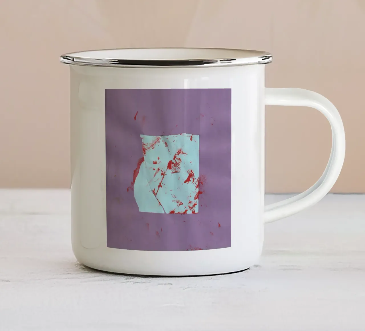 Kindness tazza in smalto da Charlie's Heart