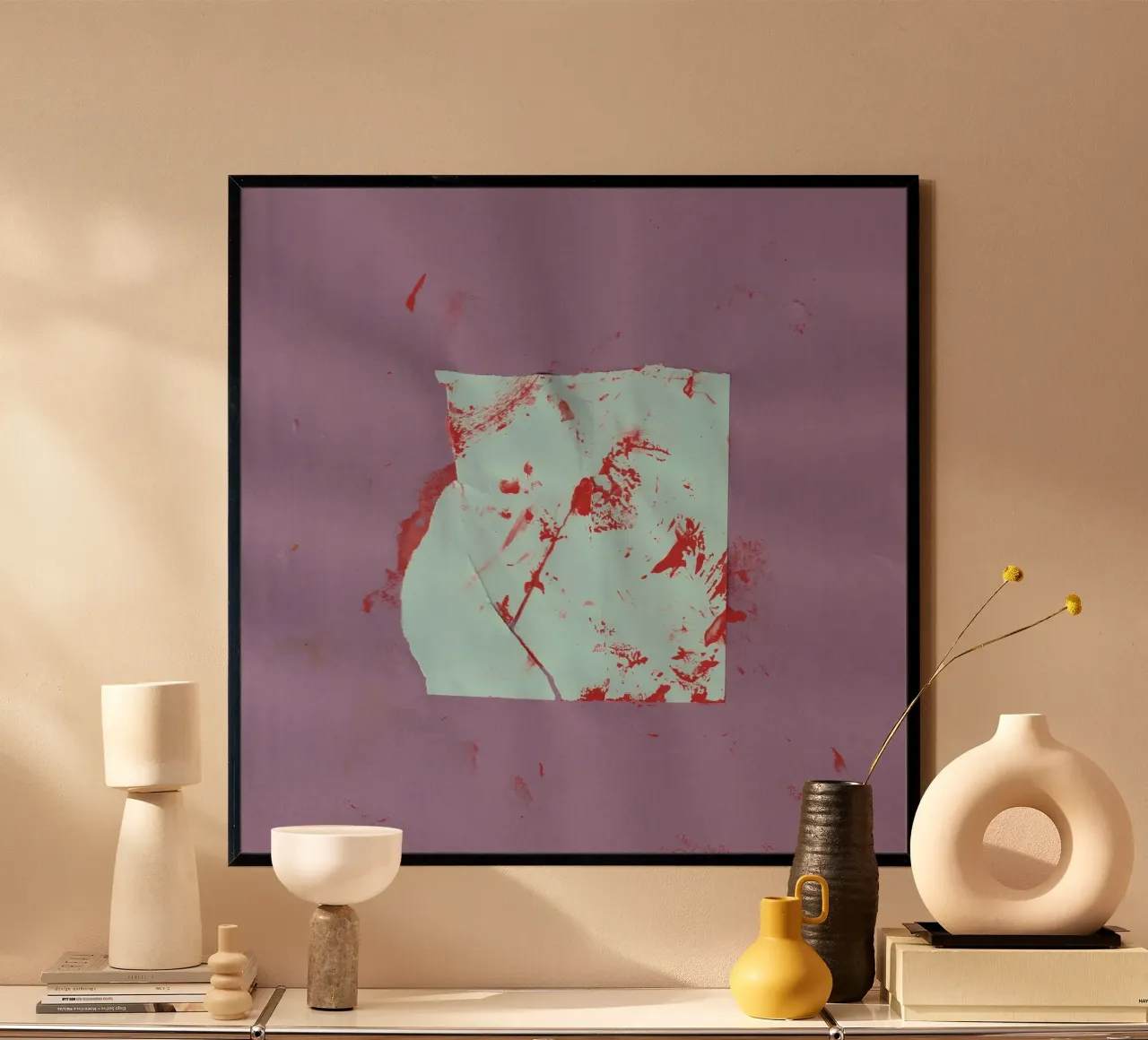 Kindness poster avec cadre en aluminium de Charlie's Heart
