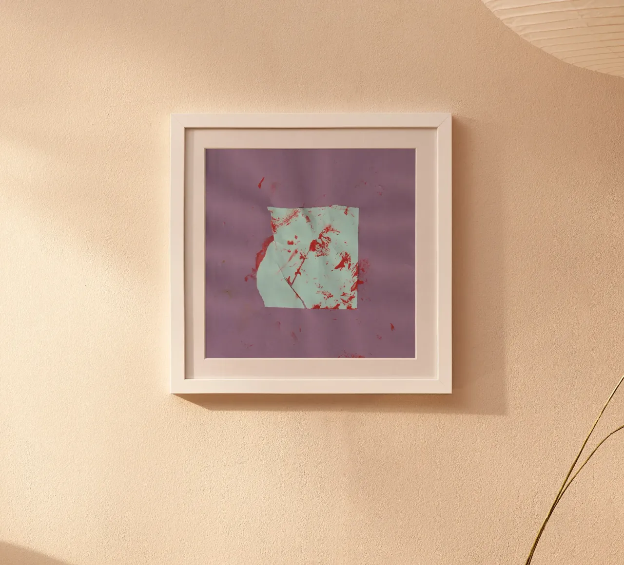 Kindness poster avec cadre en aluminium de Charlie's Heart
