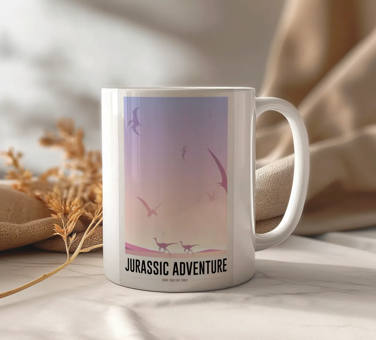 Jurassic Adventure II tazza in ceramica da daylight design studio