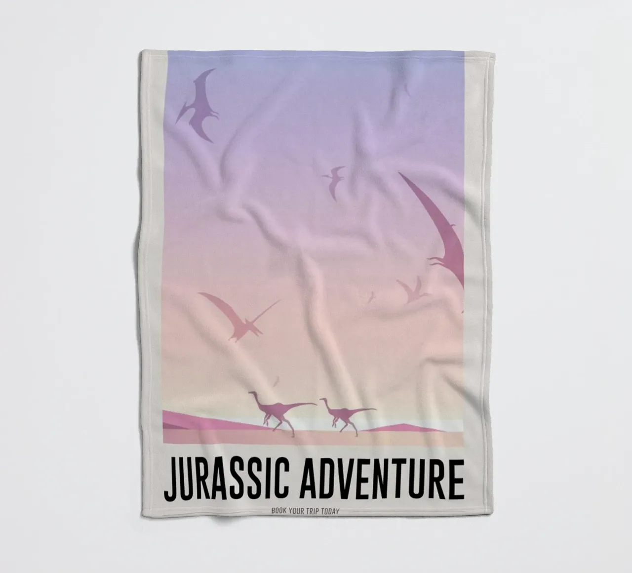 Jurassic Adventure II coperta in pile da daylight design studio