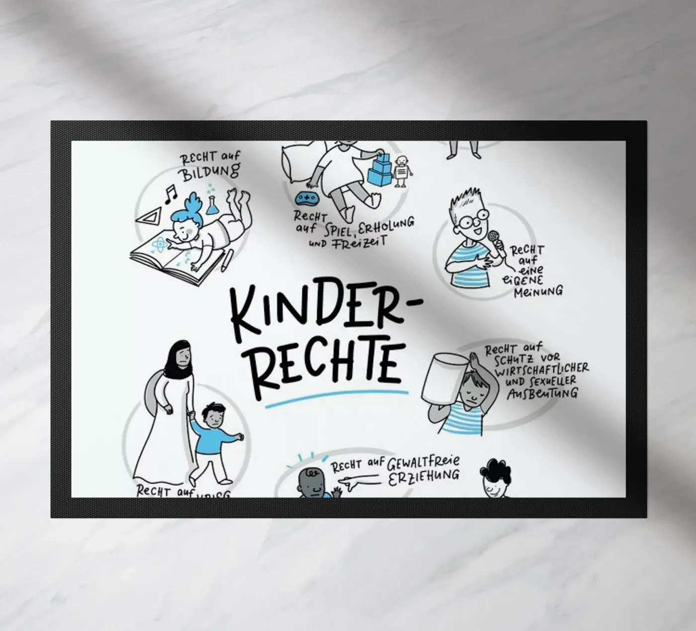 Kinderrechte zerbino da Geborgen Wachsen x JUNIQE