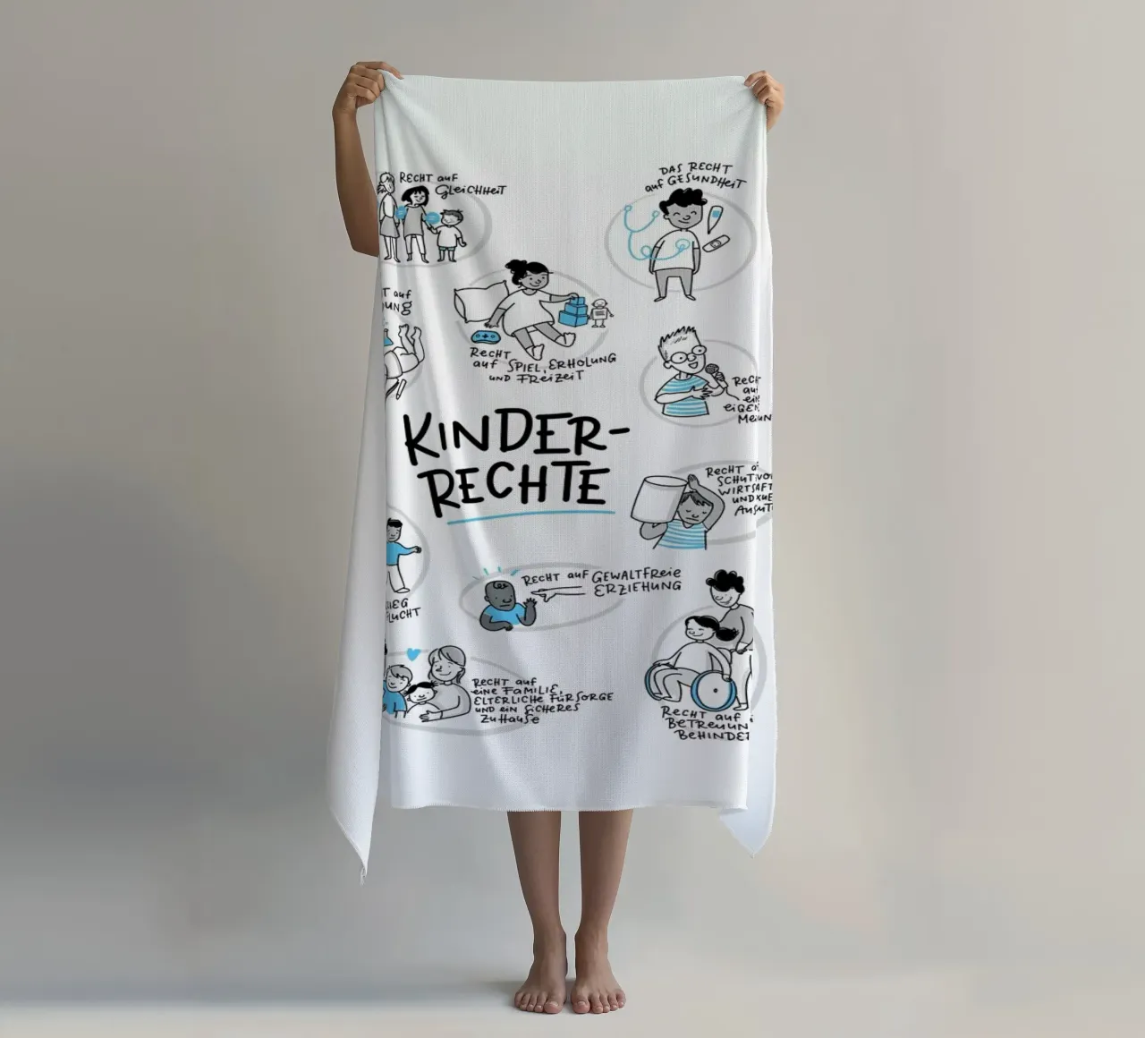 Kinderrechte telo mare da Geborgen Wachsen x JUNIQE