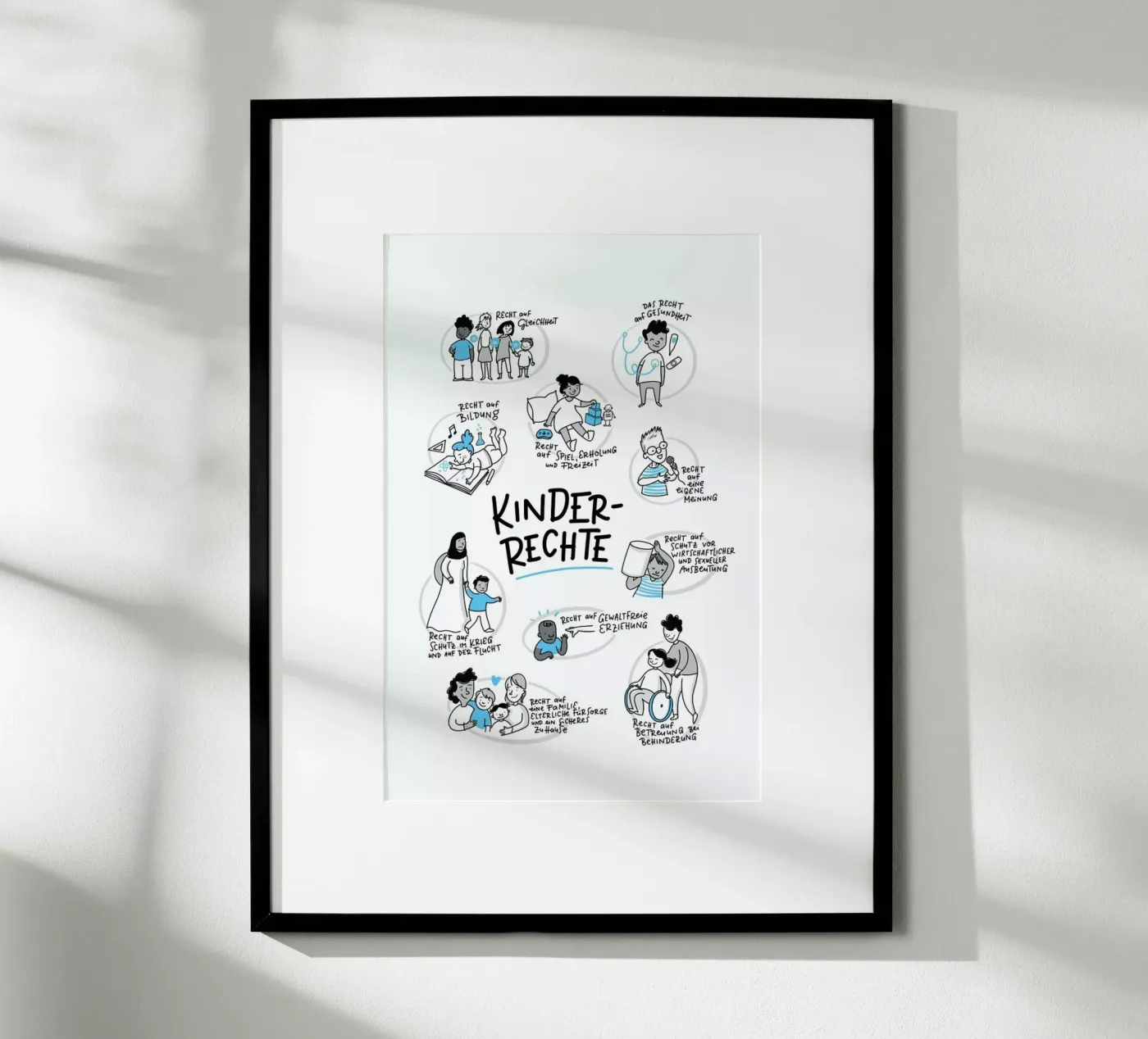 Kinderrechte poster by Geborgen Wachsen x JUNIQE