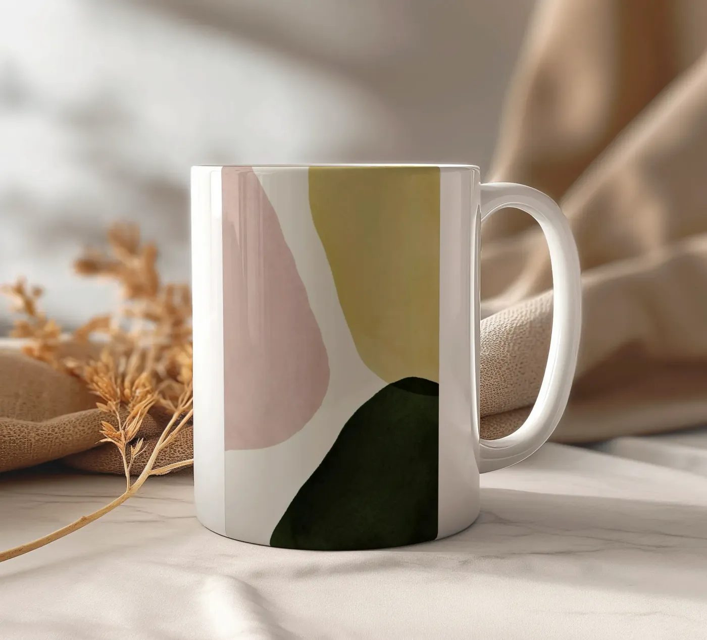 Rockpool ceramic mug by Pure