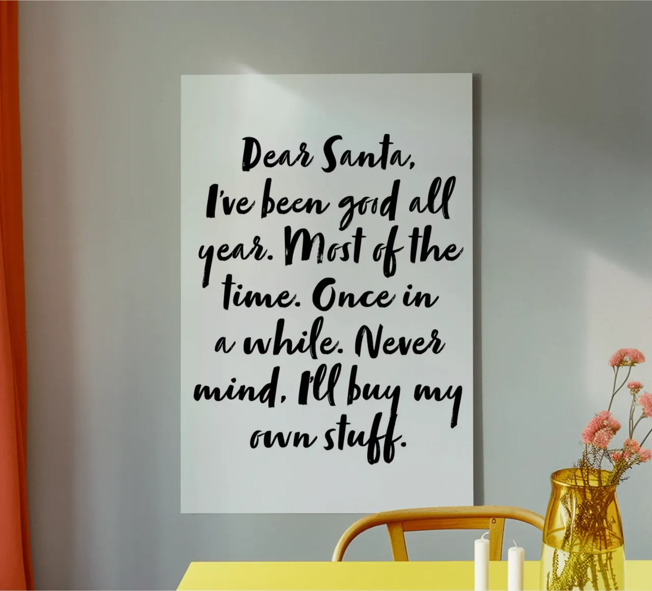 Good All Year canvas by daylight design studio