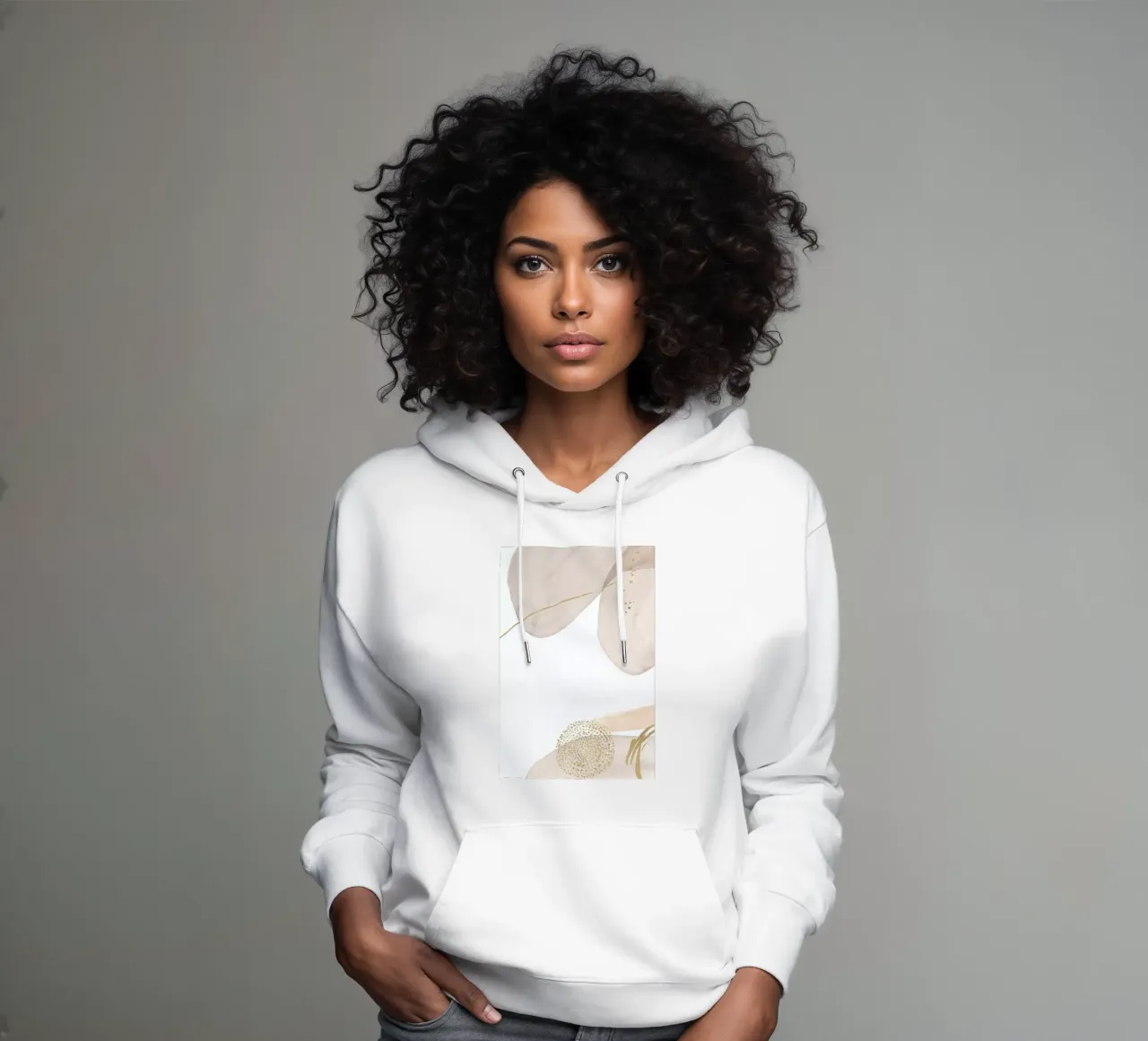 Beneath The Surface II felpa con cappuccio da Graphite