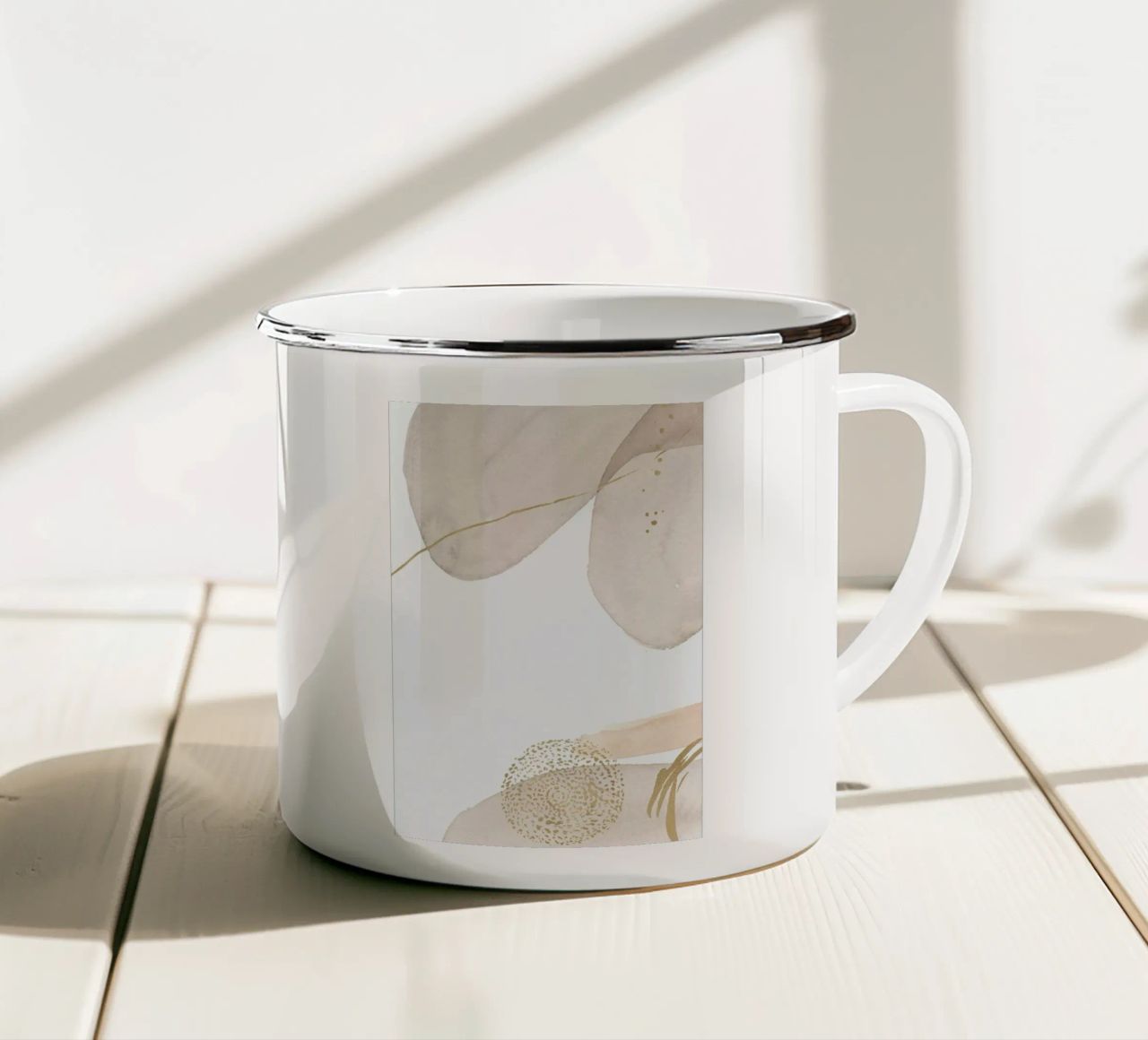 Beneath The Surface II tazza in smalto da Graphite