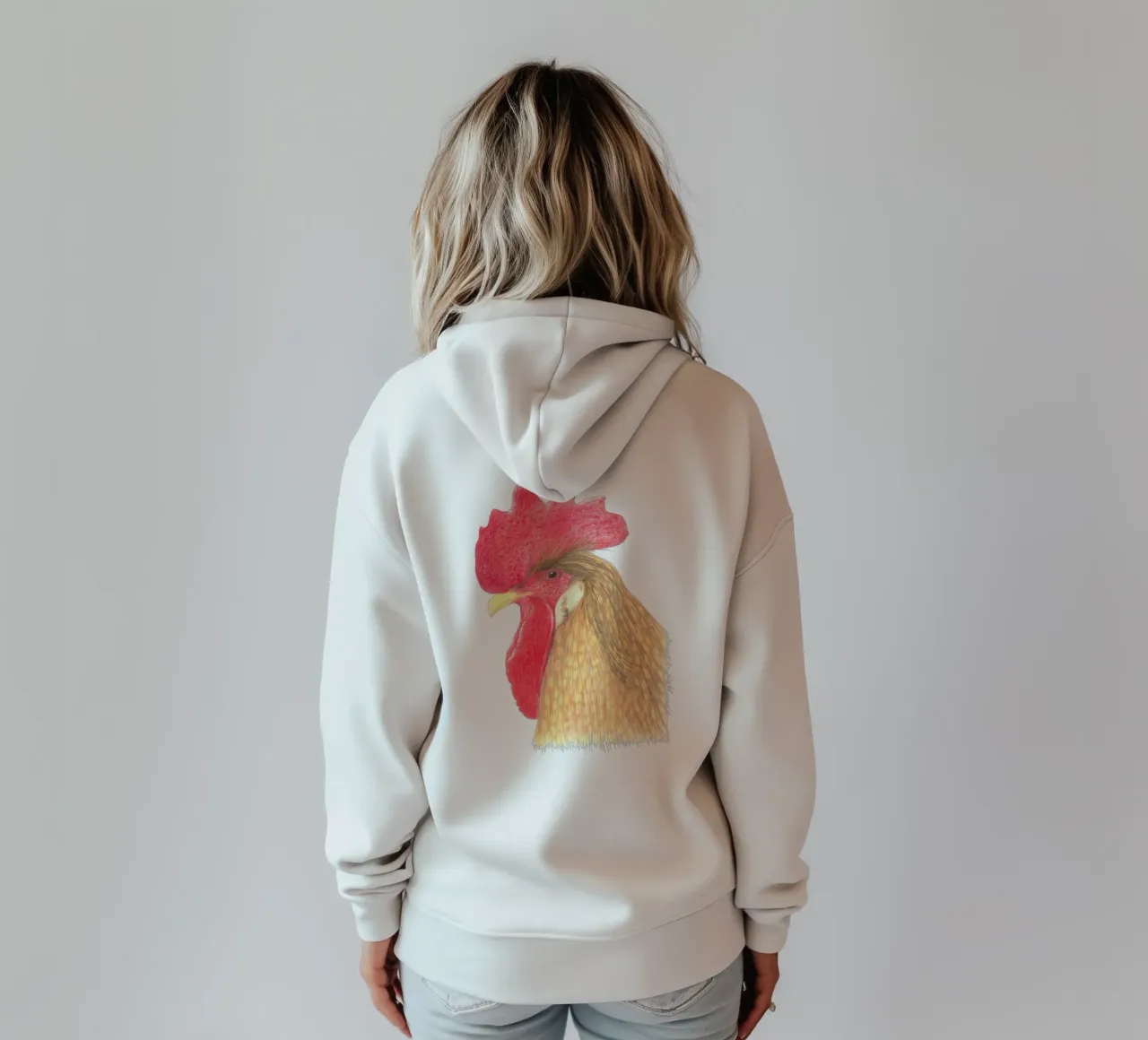 Gallo felpa con cappuccio da PENCILS & TALES