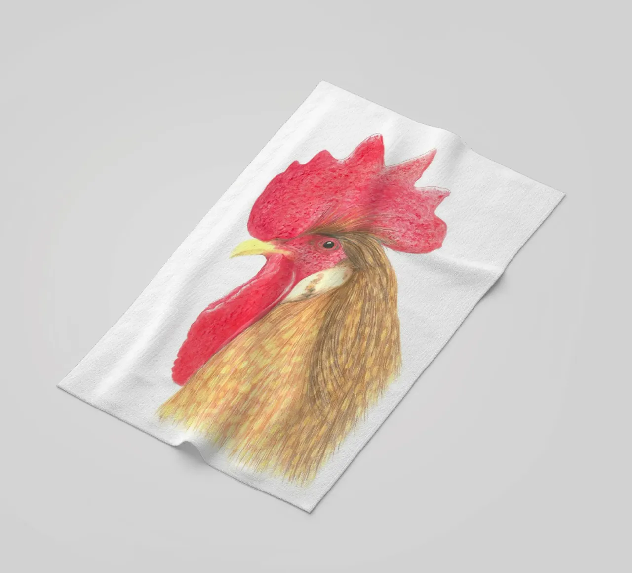 Gallo telo mare da PENCILS & TALES