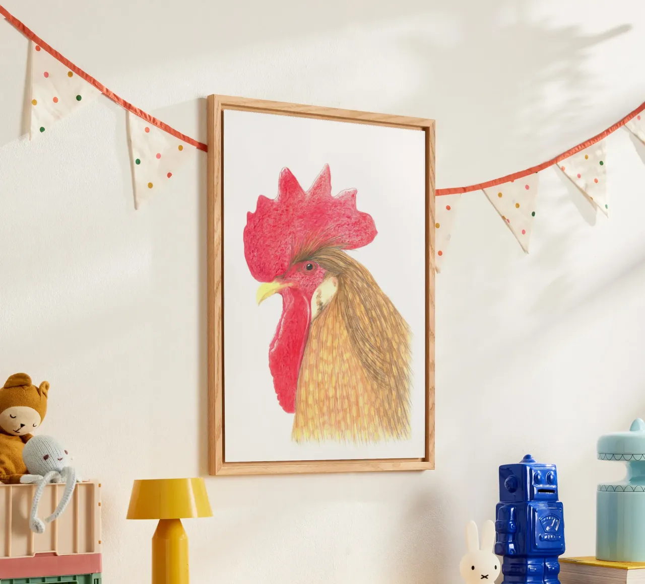 Gallo plexiglass da PENCILS & TALES