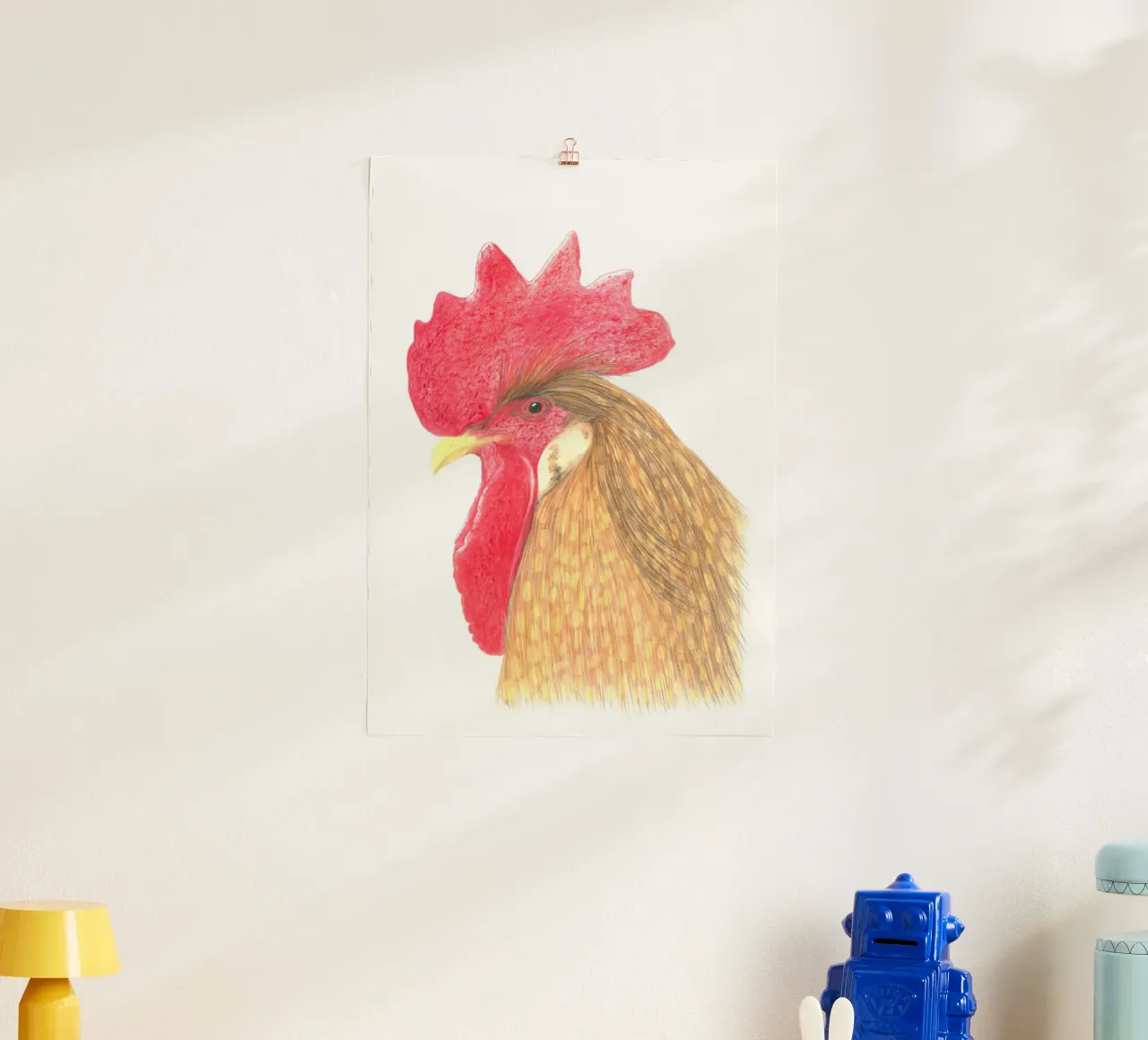 Gallo poster da PENCILS & TALES