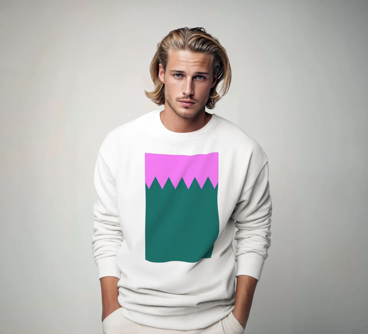 Zig Zag sudadera de Linda Gobeta
