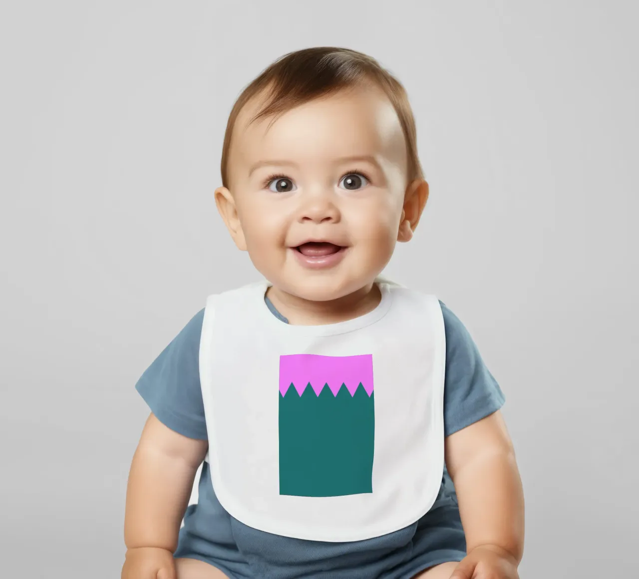 Zig Zag bavaglino da Linda Gobeta