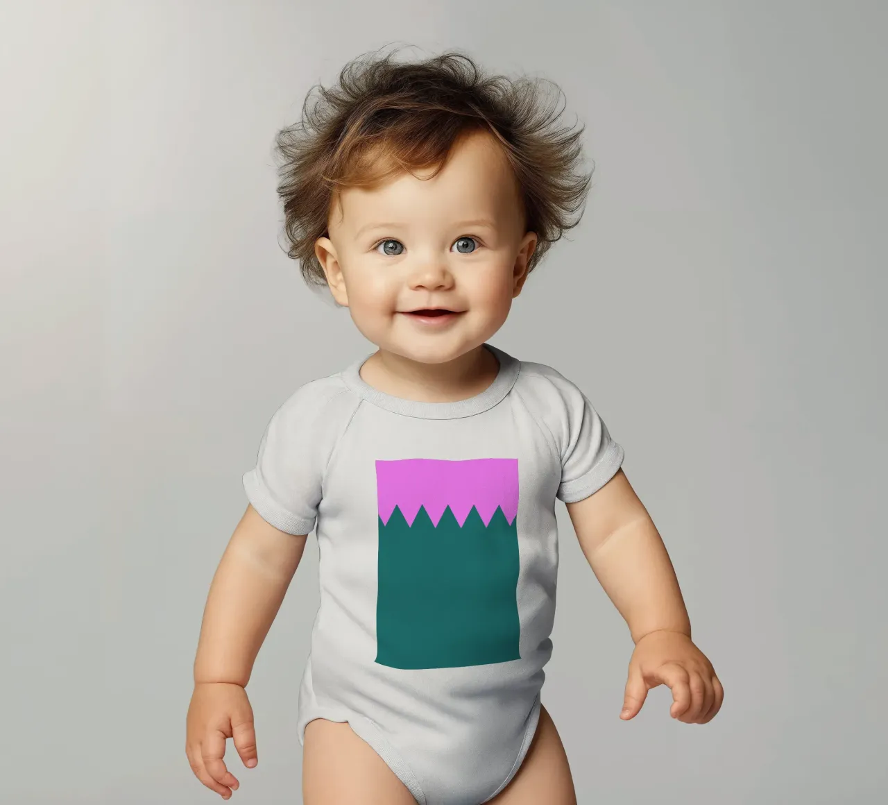 Zig Zag body bébé de Linda Gobeta