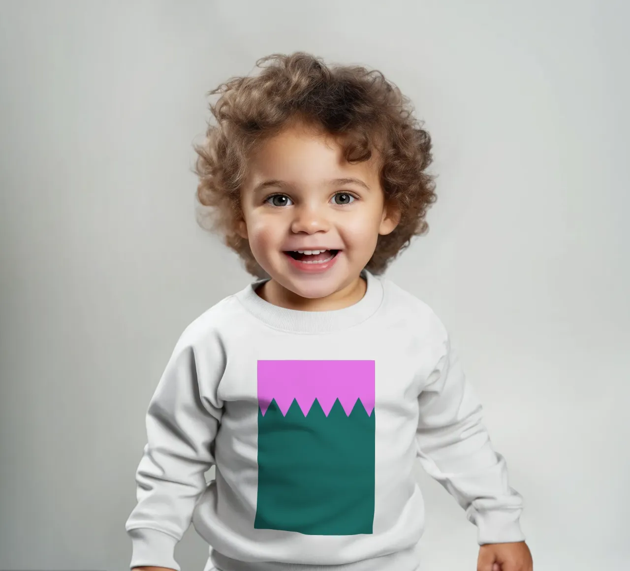 Zig Zag sweat pour bébé de Linda Gobeta