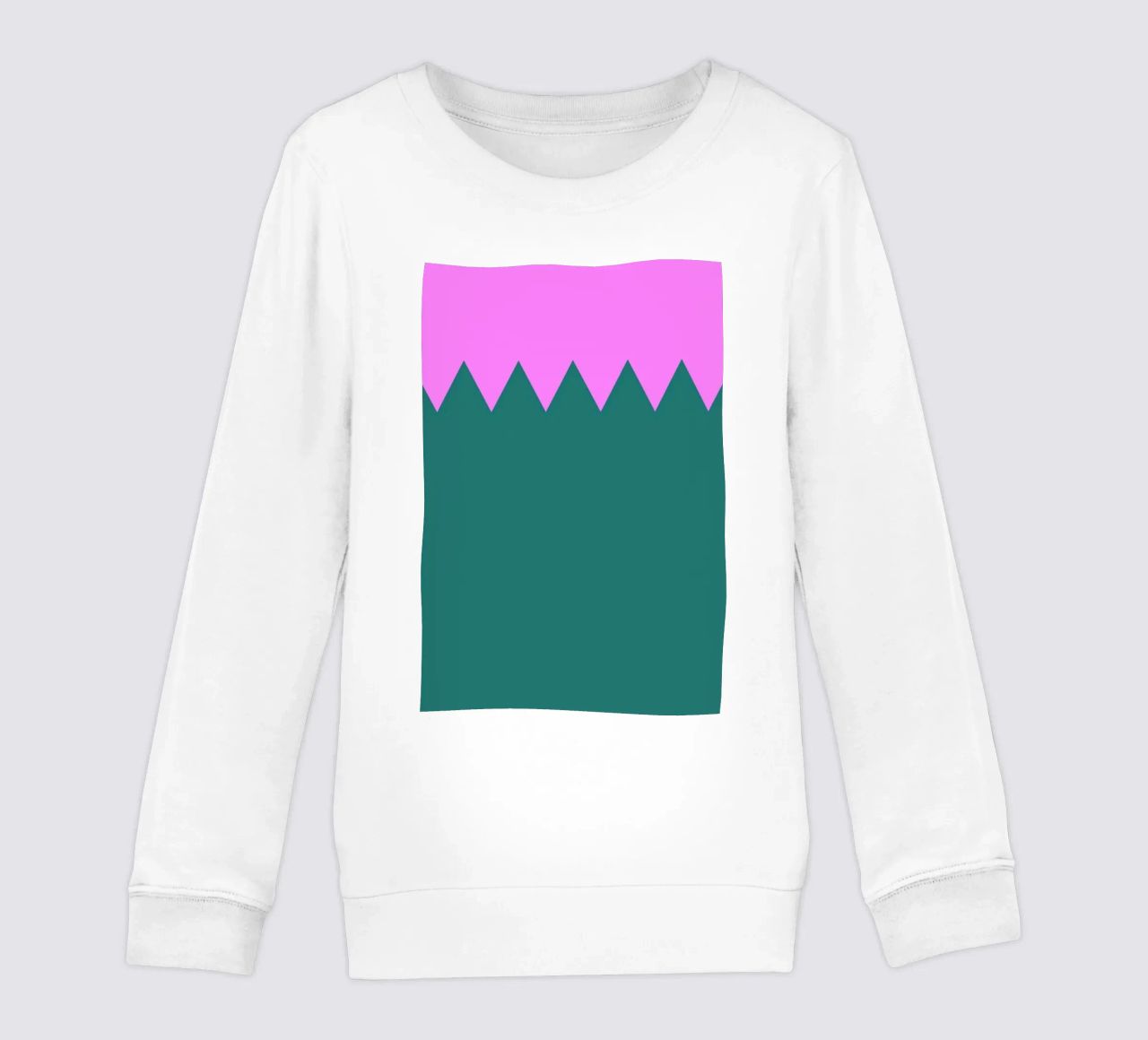 Zig Zag felpa bambino da Linda Gobeta
