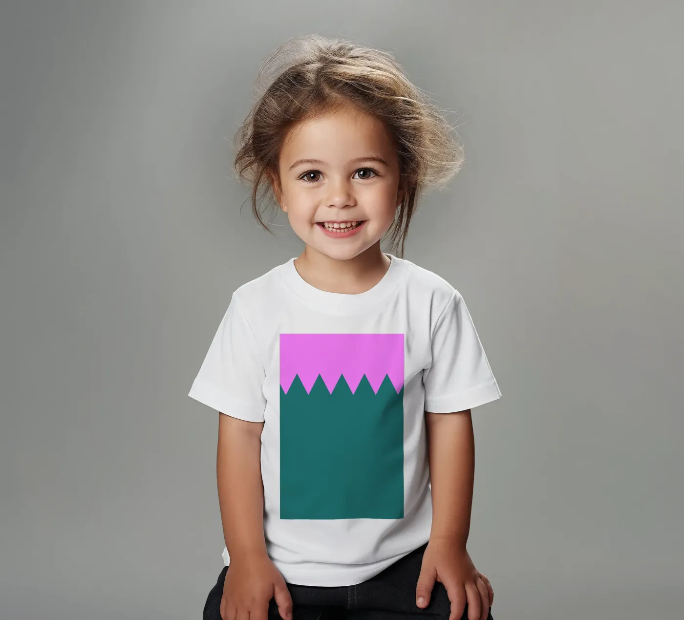 Zig Zag t-shirt enfant de Linda Gobeta