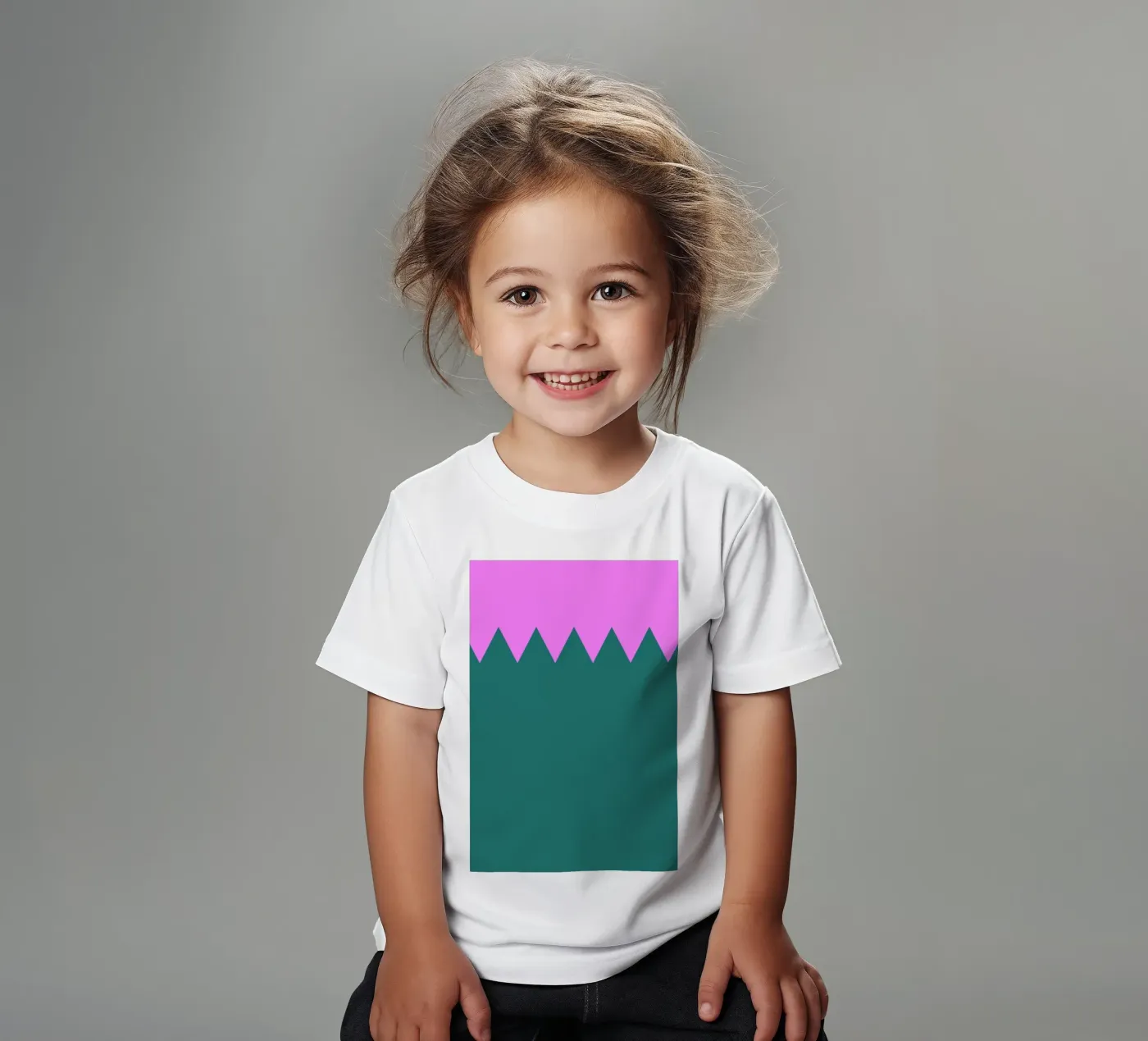 Zig Zag t-shirt enfant de Linda Gobeta