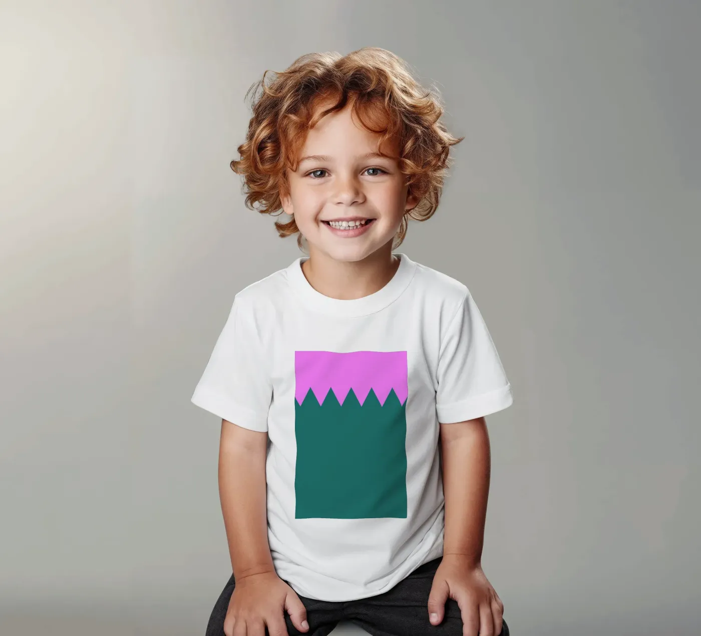 Zig Zag t-shirt enfant de Linda Gobeta