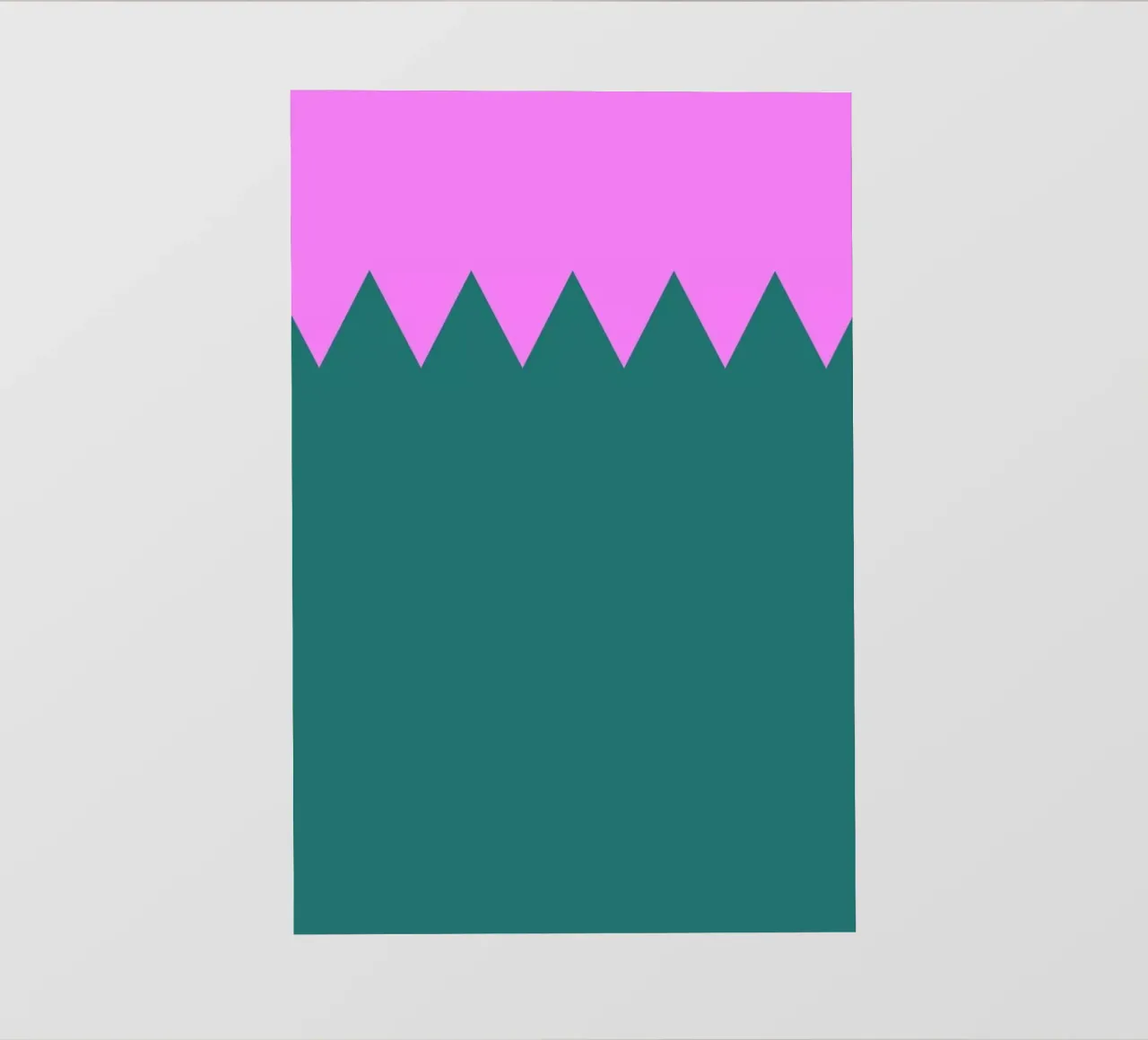 Zig Zag pellicola backlit da Linda Gobeta