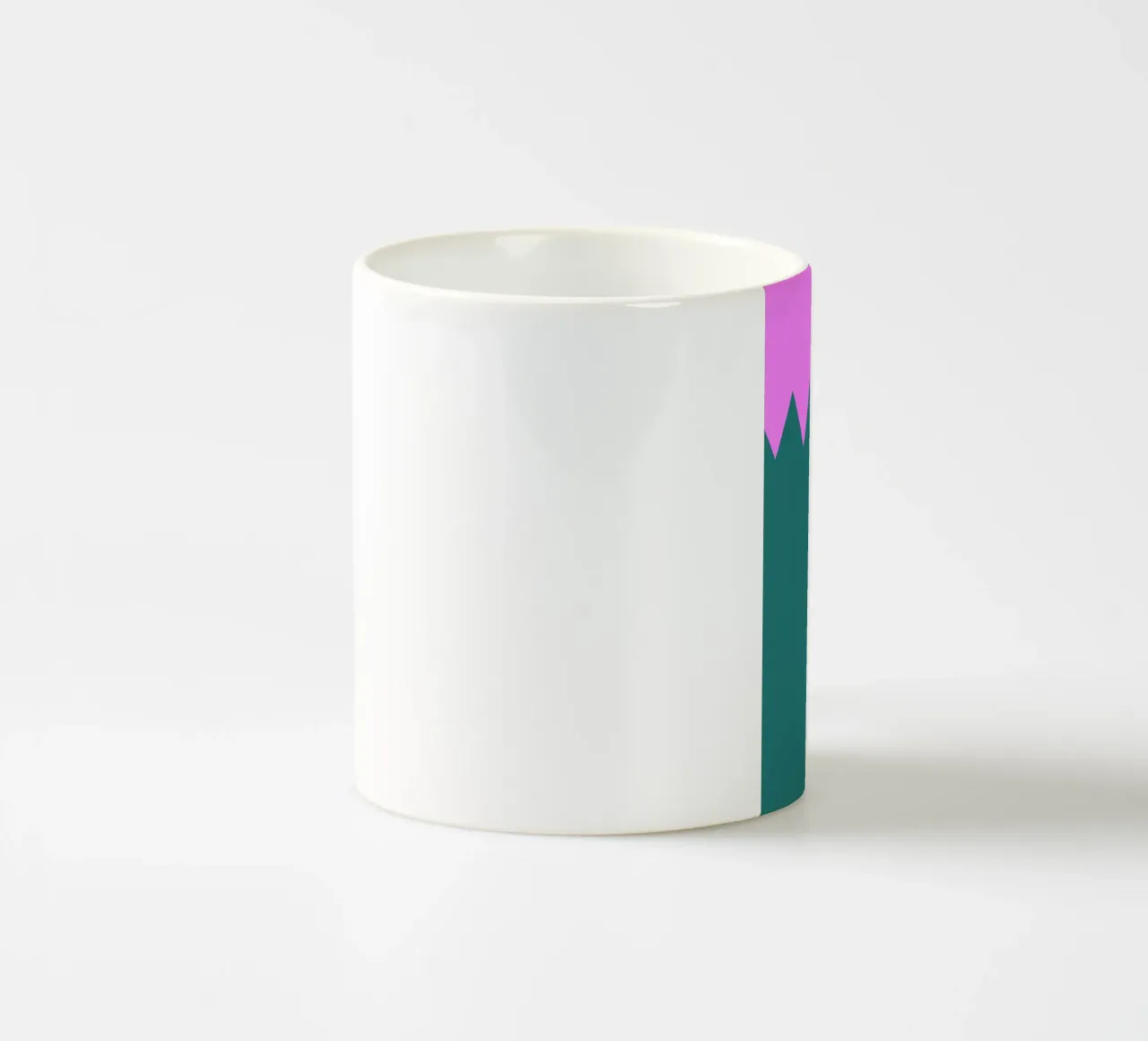 Zig Zag tazza in ceramica da Linda Gobeta